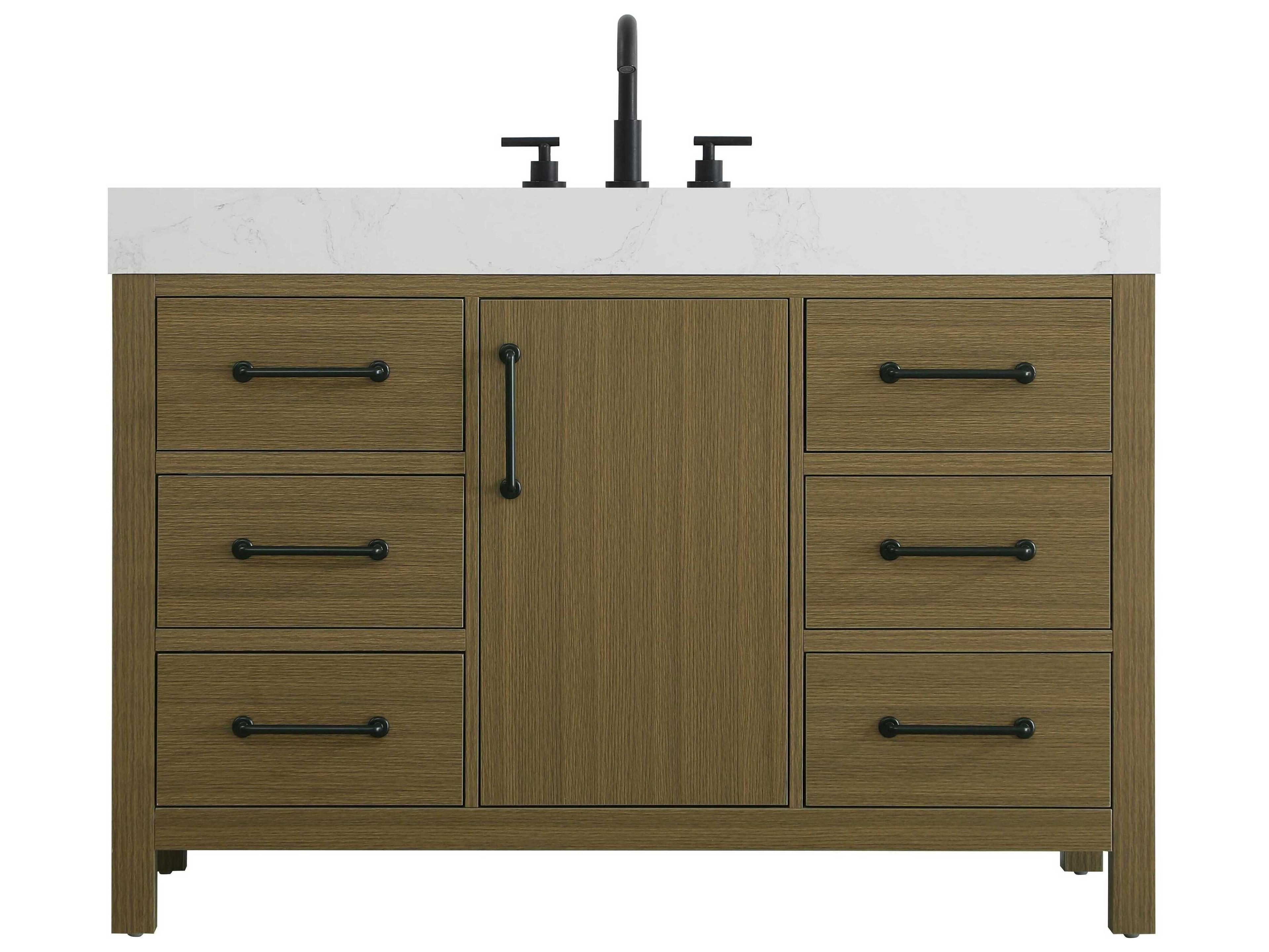 Nathan Chestnut Brown Vanity