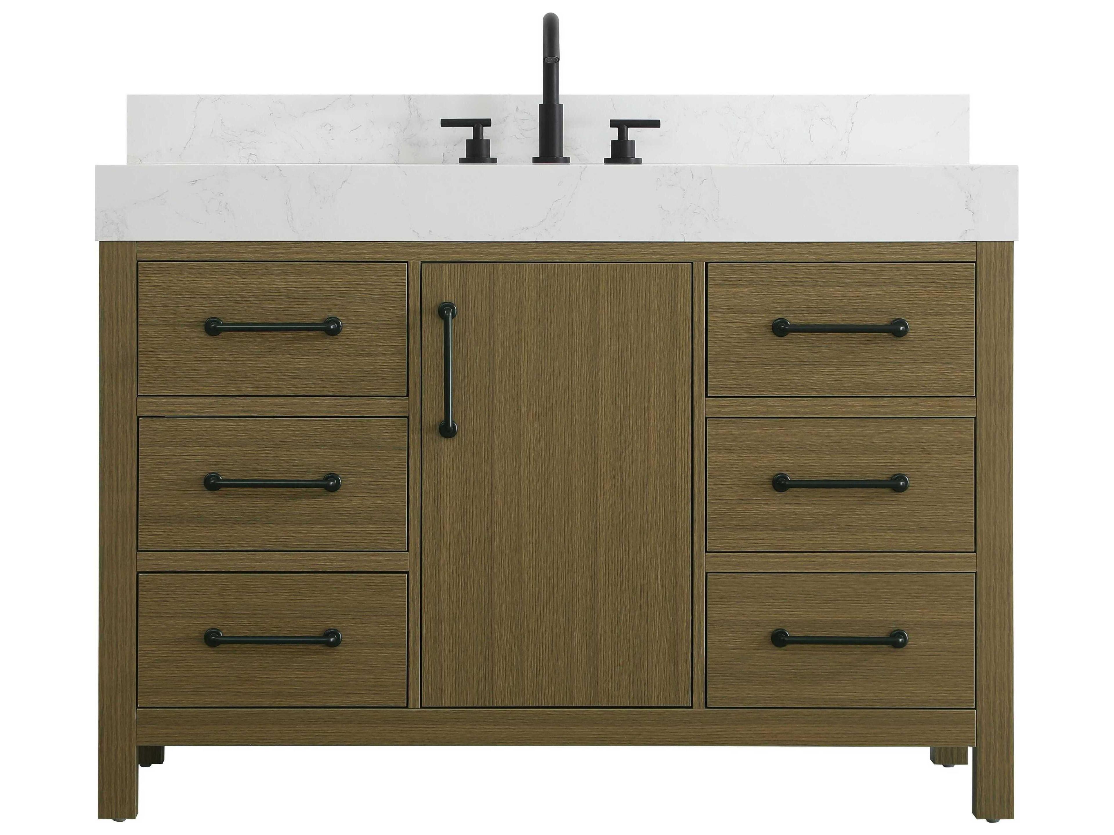 Nathan Chestnut Brown Vanity