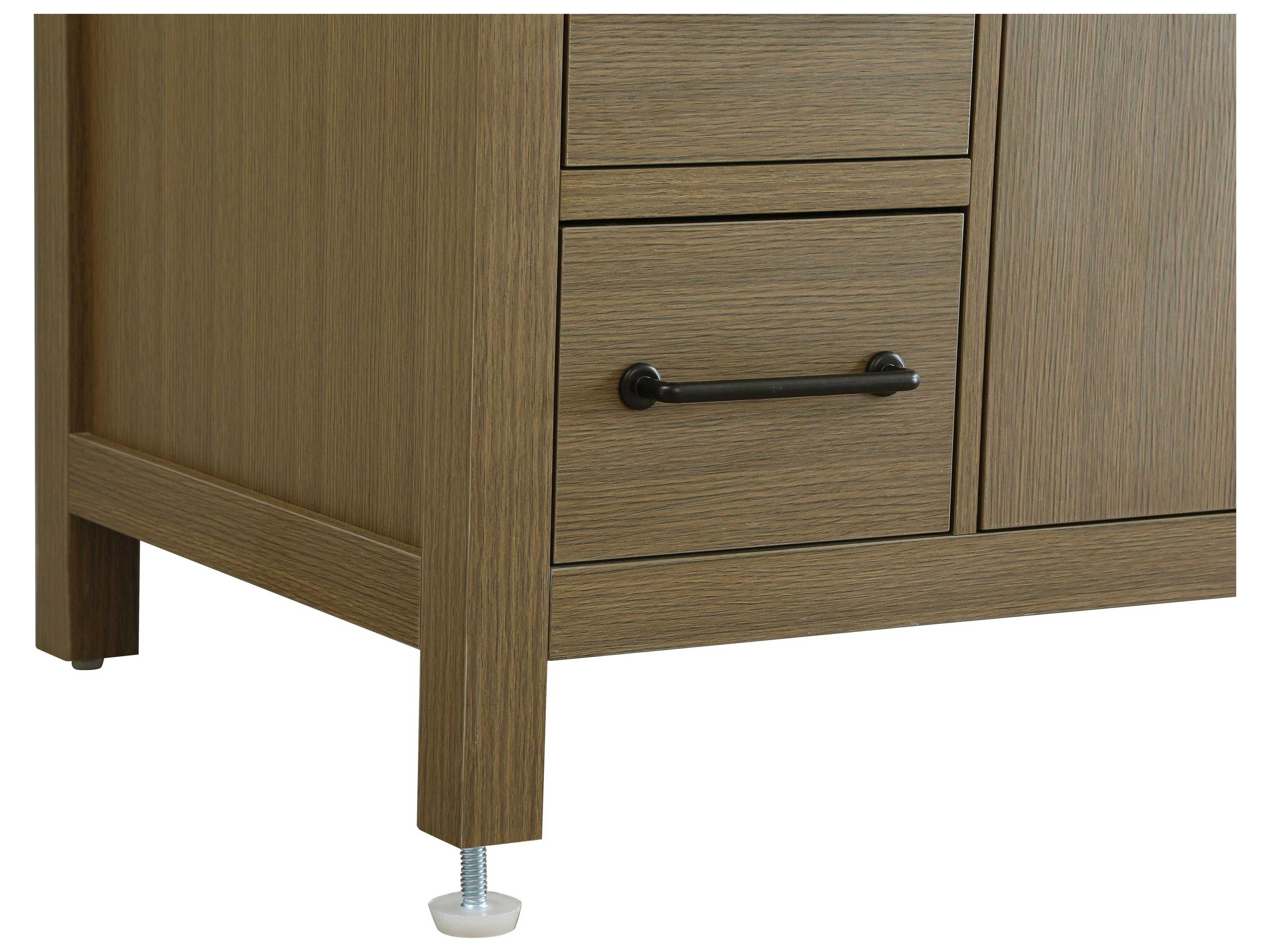 Elegant Lighting Nathan Chestnut Brown Vanity