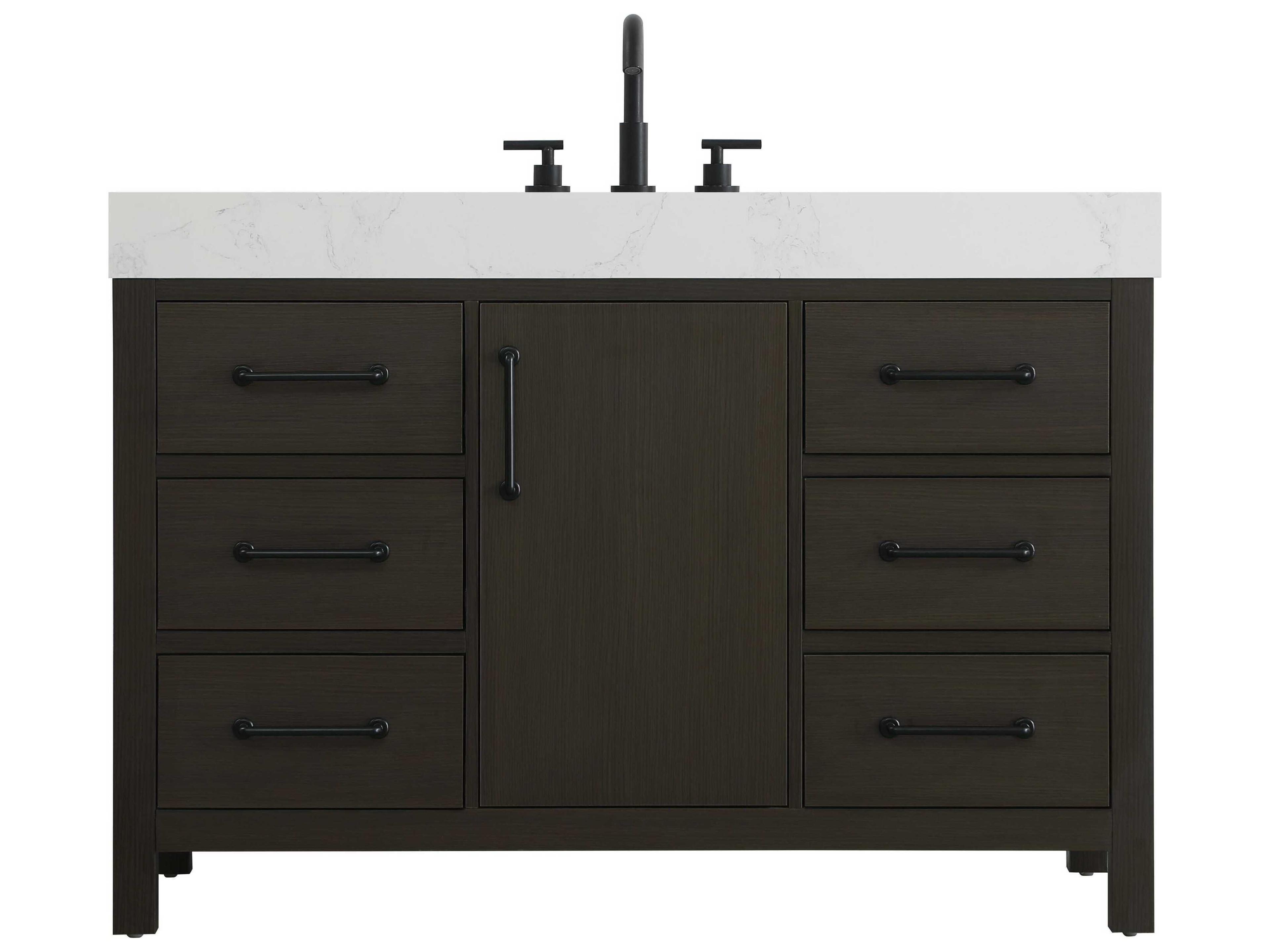 Nathan Mocha Brown Vanity