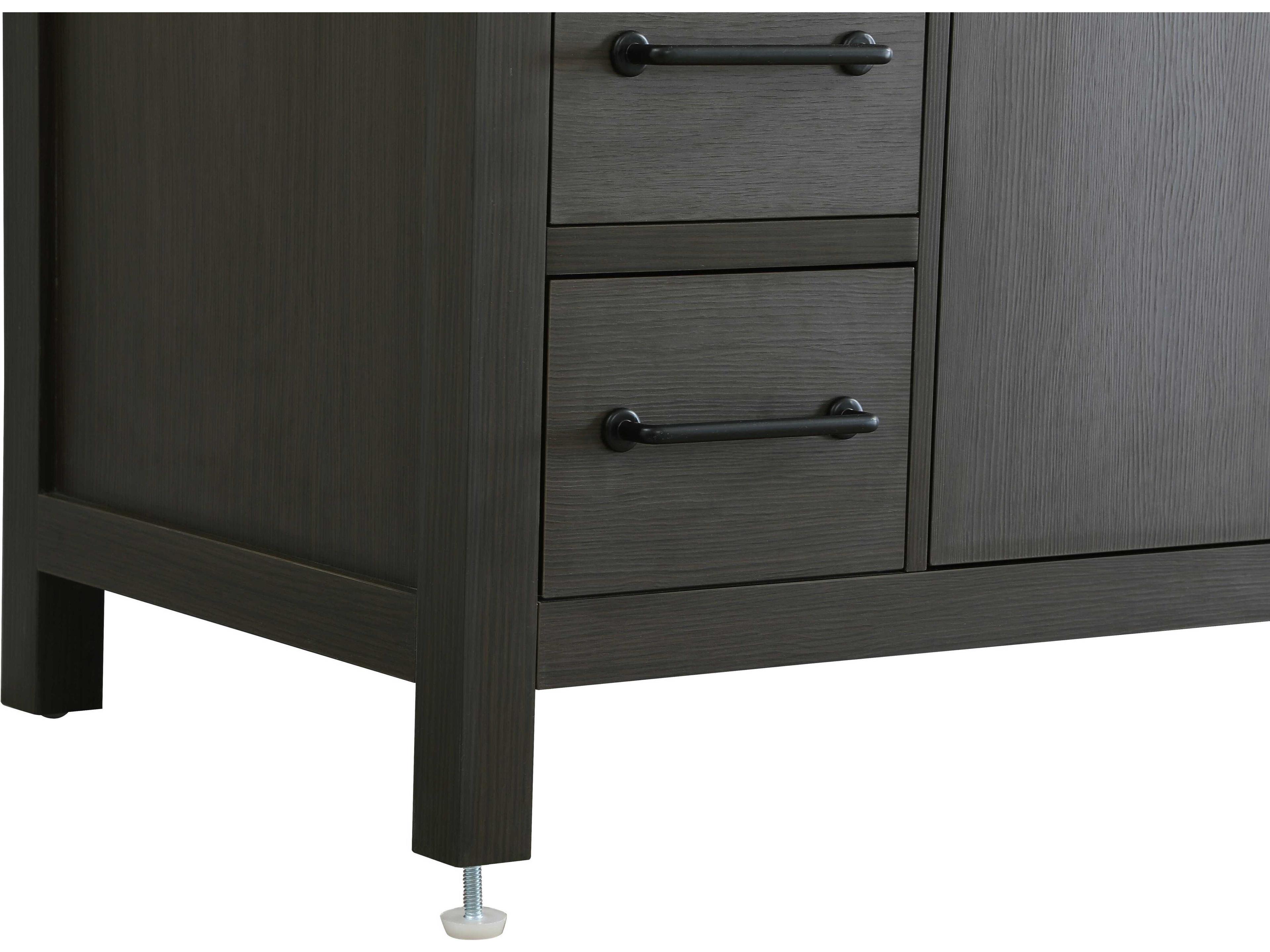 Elegant Lighting Nathan Mocha Brown Vanity