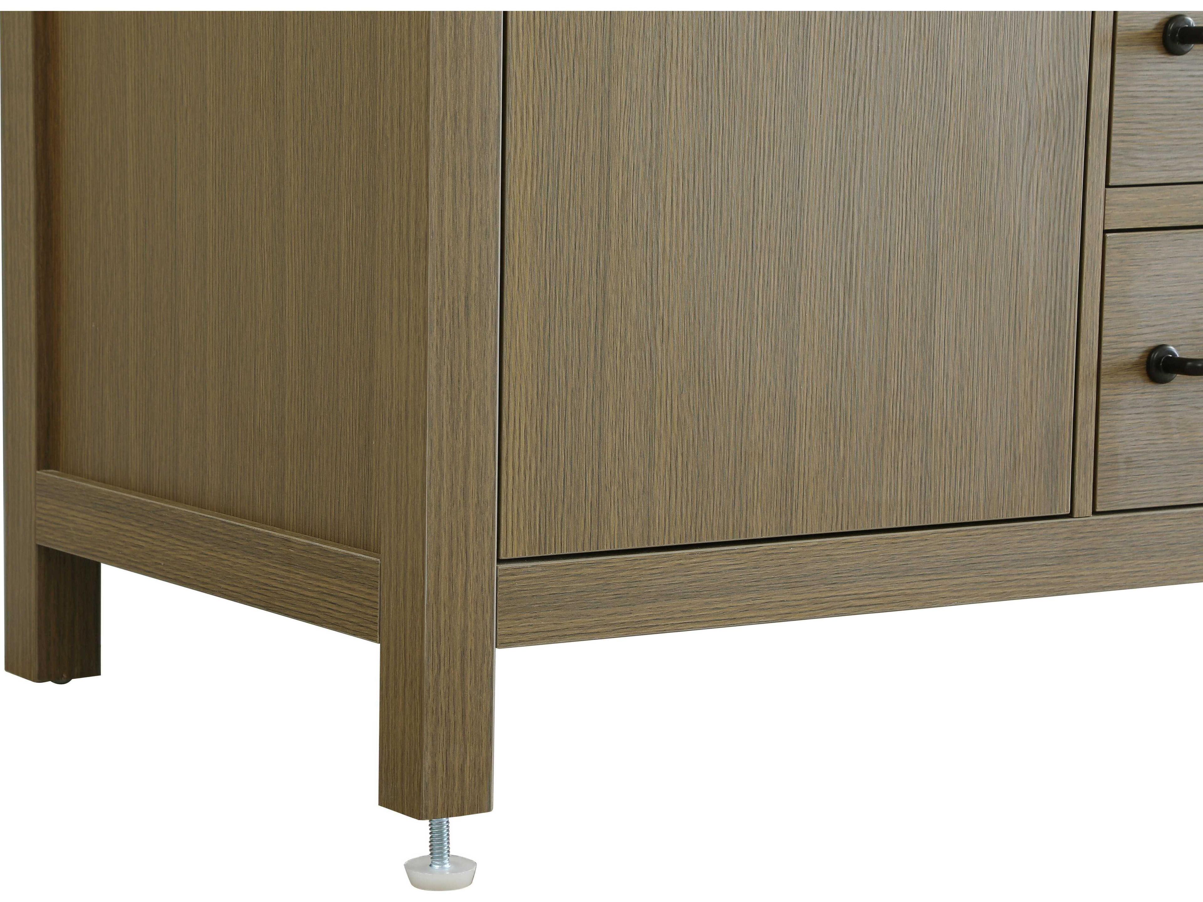 Elegant Lighting Nathan Chestnut Brown Vanity