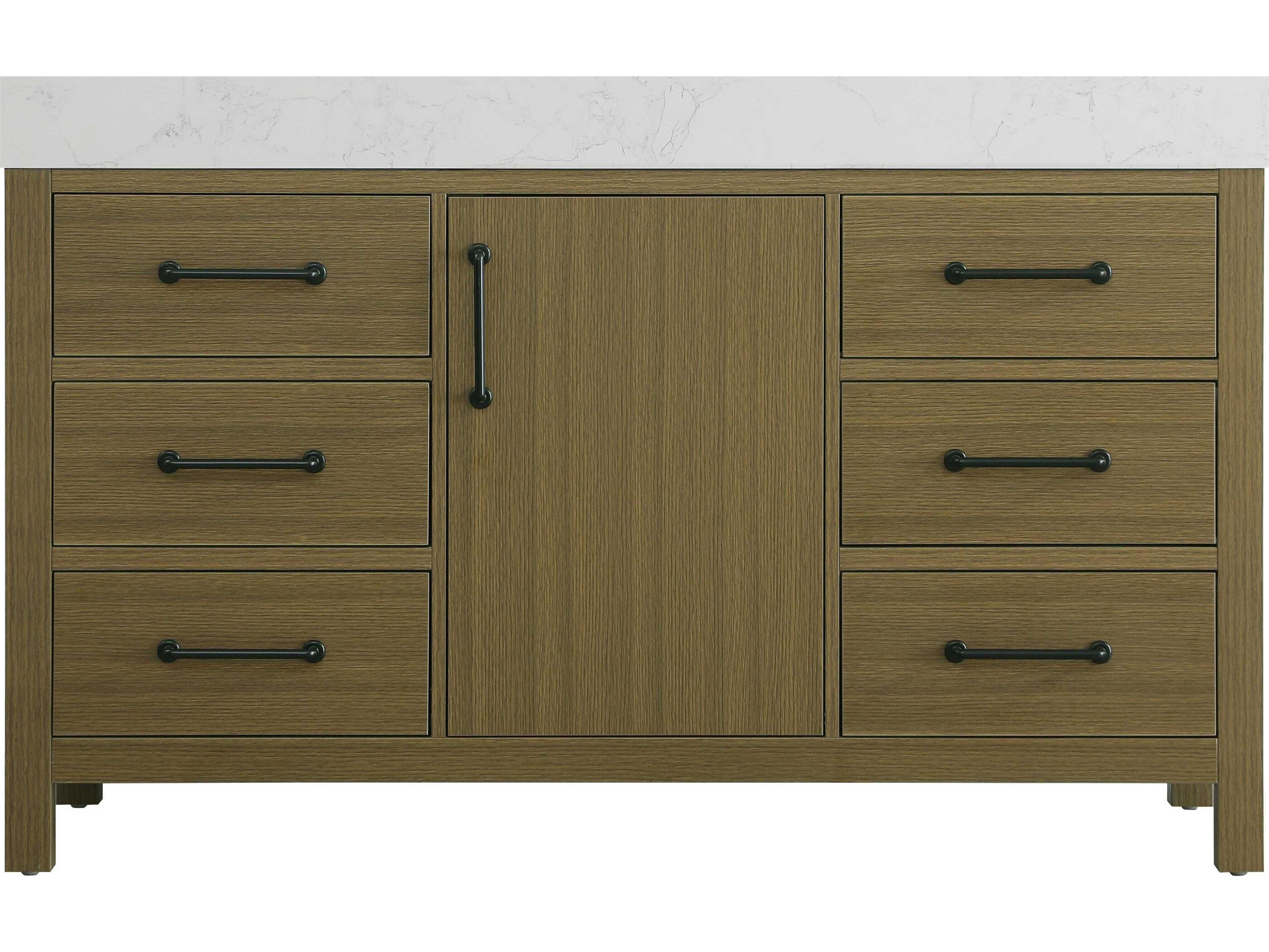 Elegant Lighting Nathan Chestnut Brown Vanity