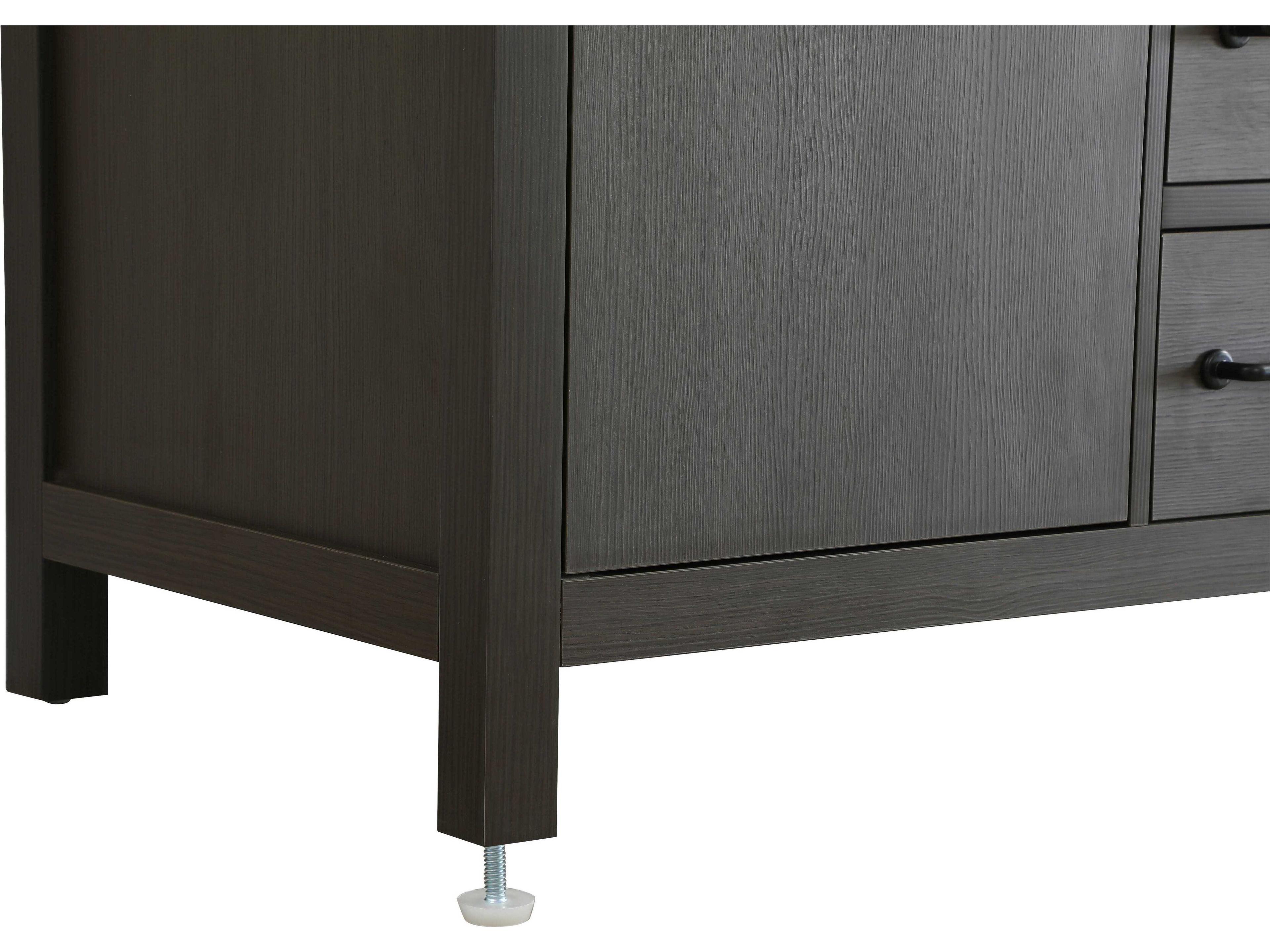 Elegant Lighting Nathan Mocha Brown Vanity