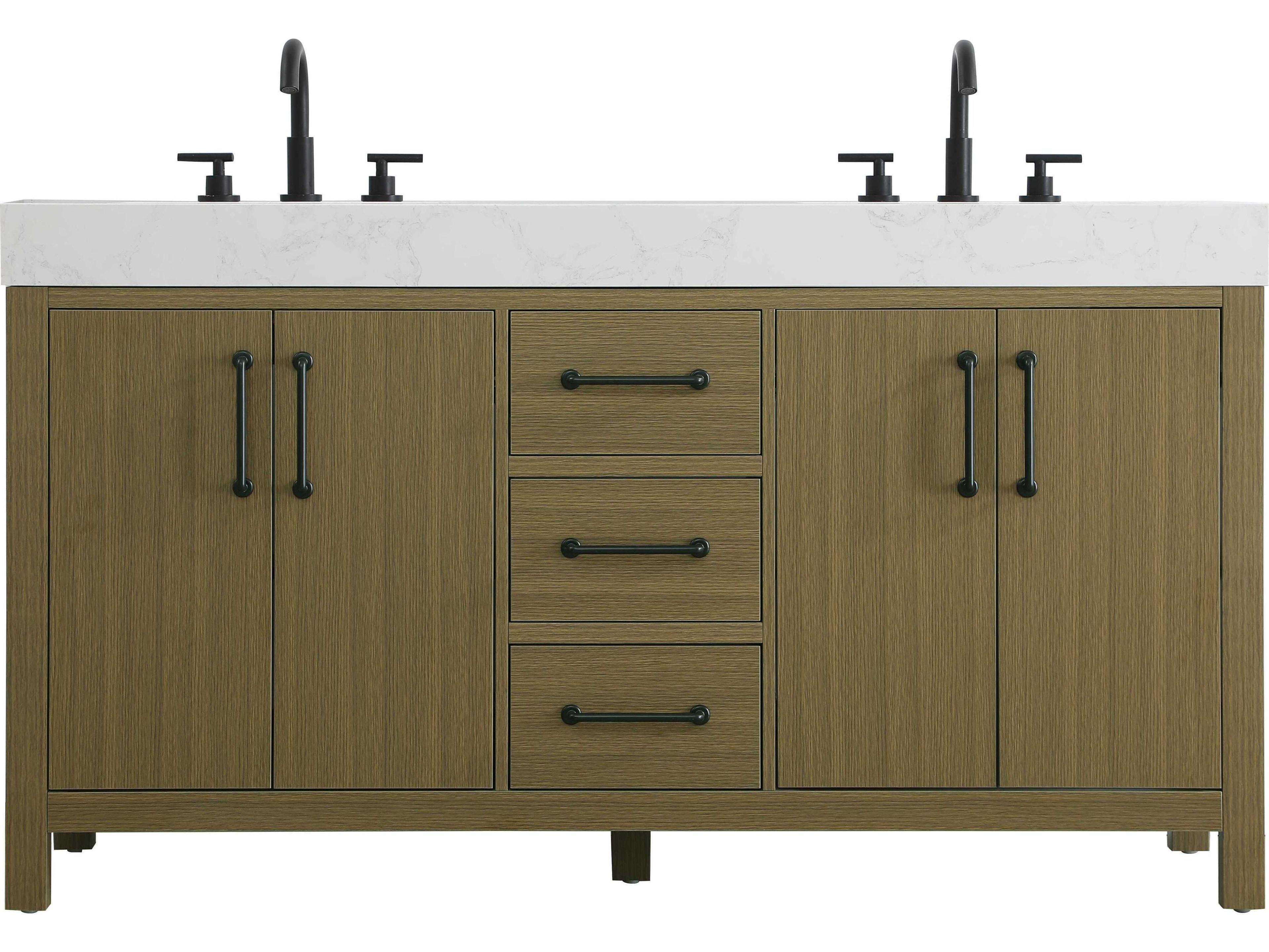 Nathan Chestnut Brown Vanity