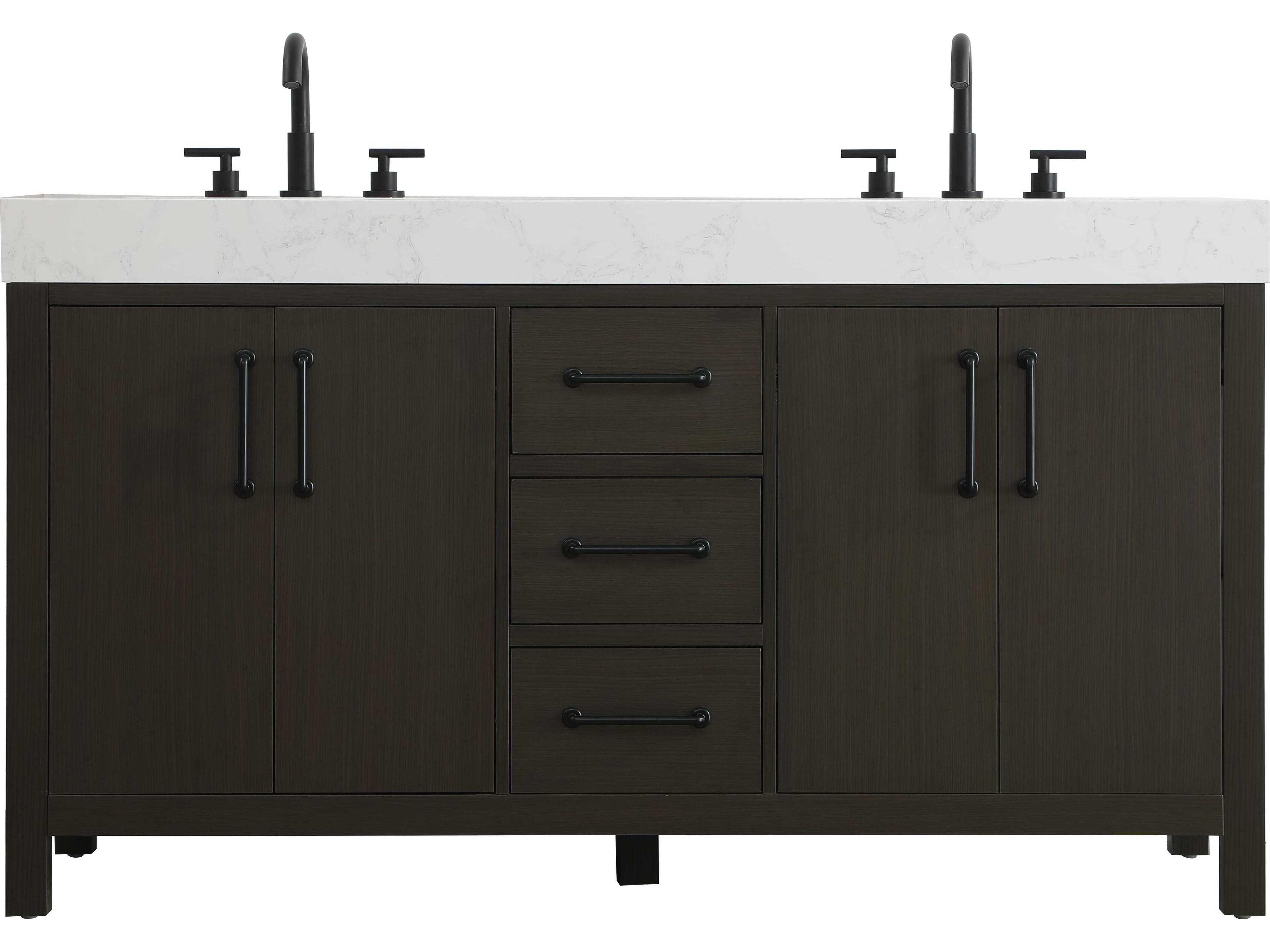 Nathan Mocha Brown Vanity