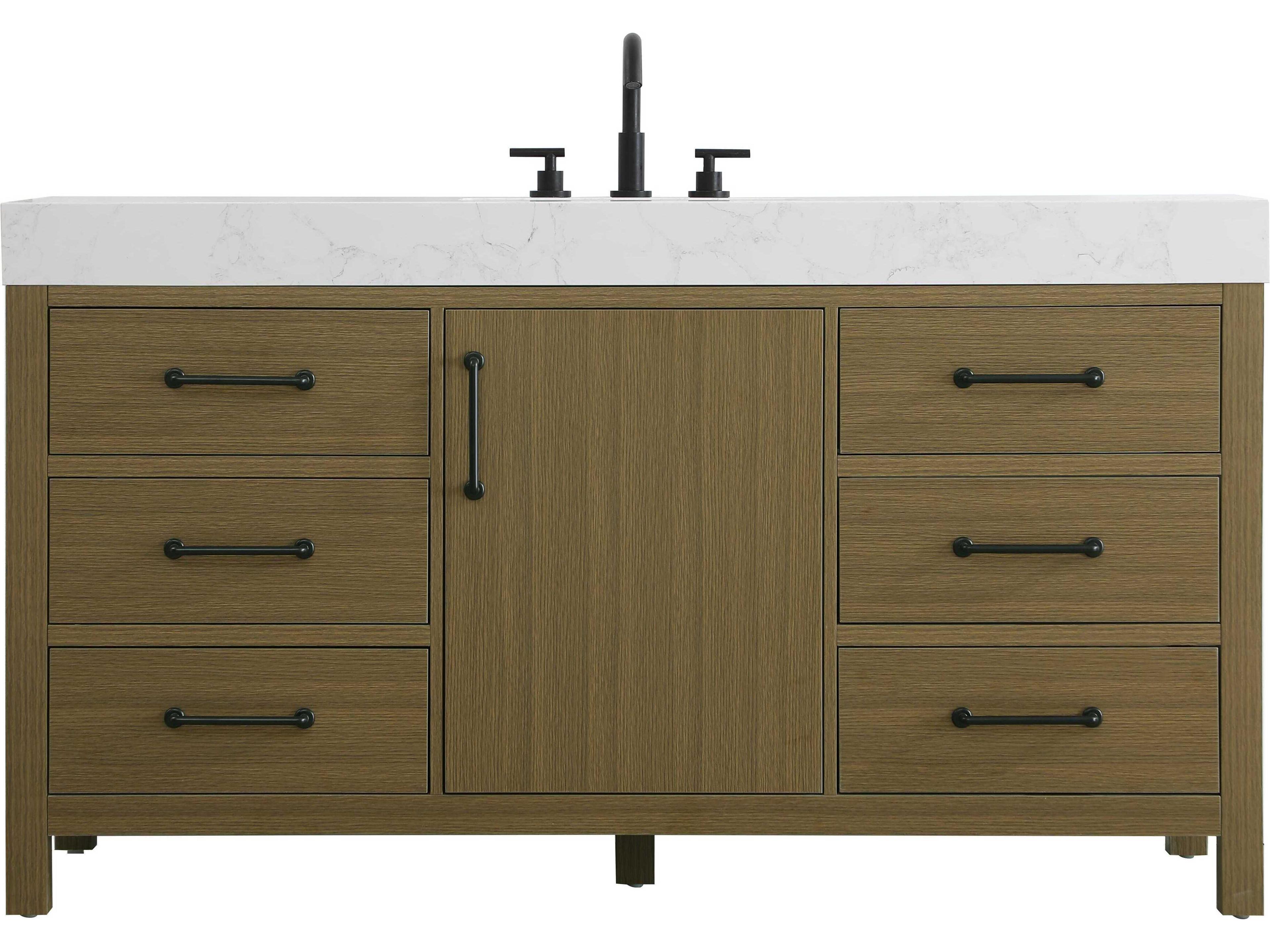 Nathan Chestnut Brown Vanity