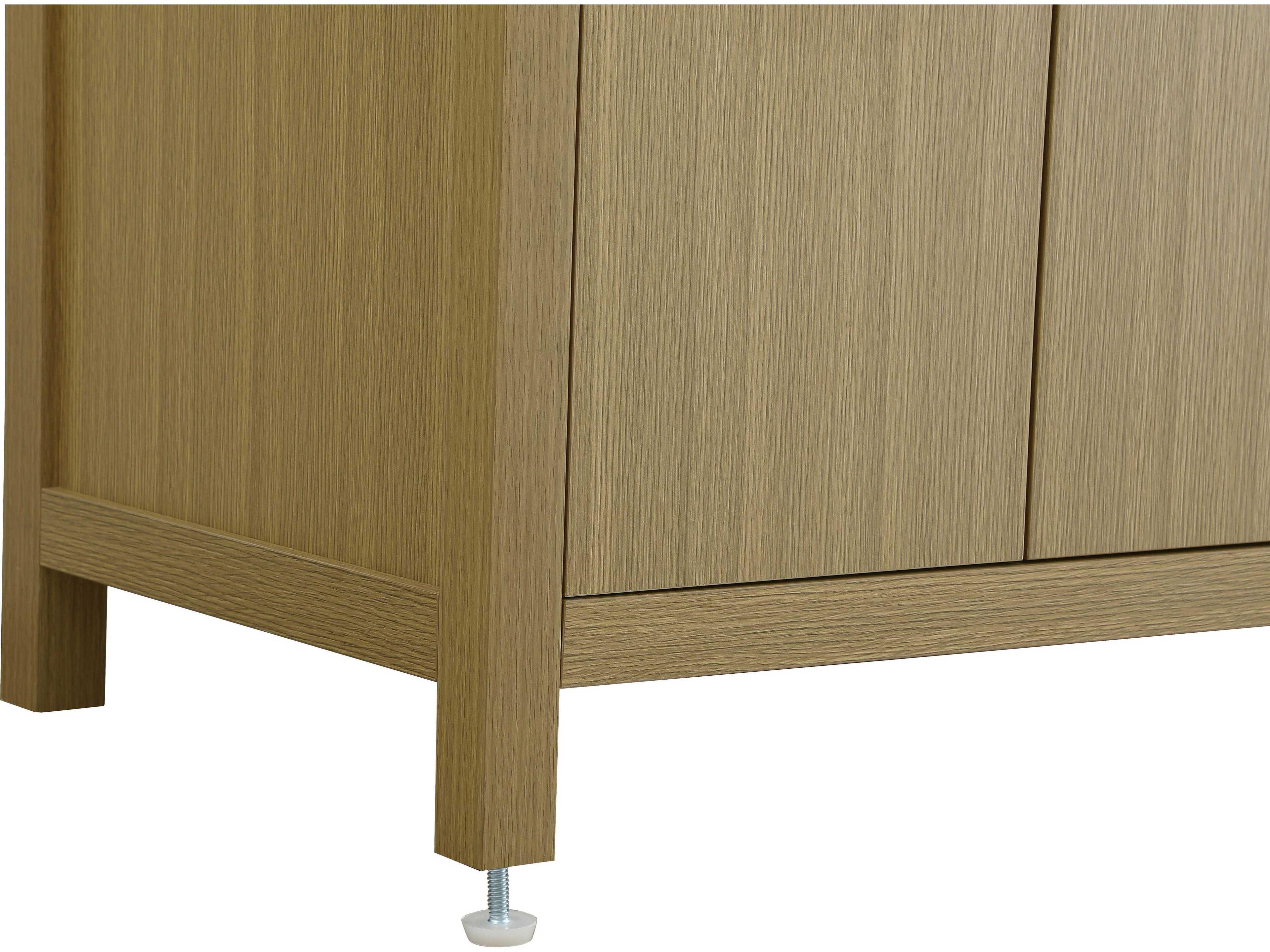 Elegant Lighting Nathan Honey Brown Vanity