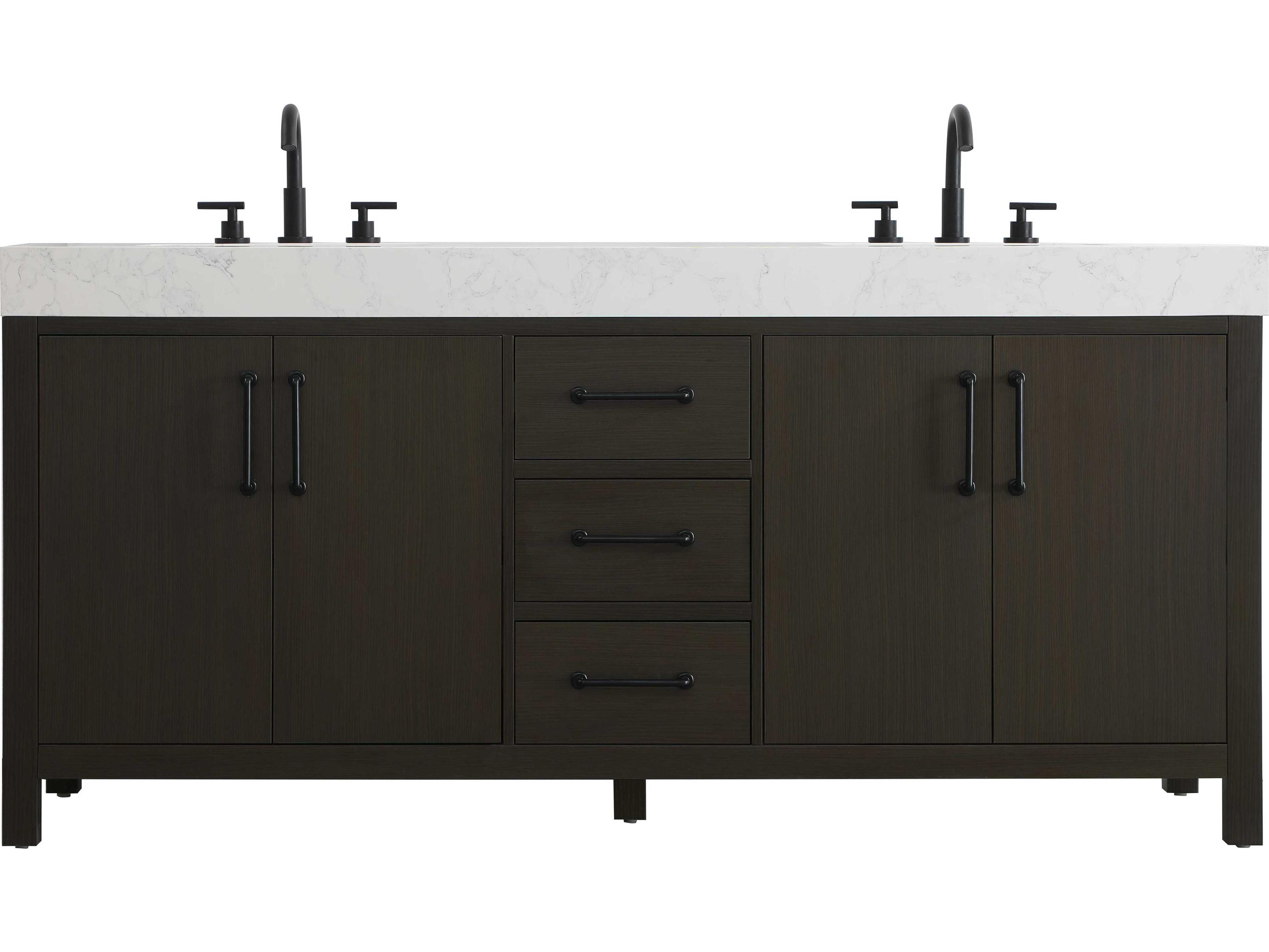 Nathan Mocha Brown Vanity