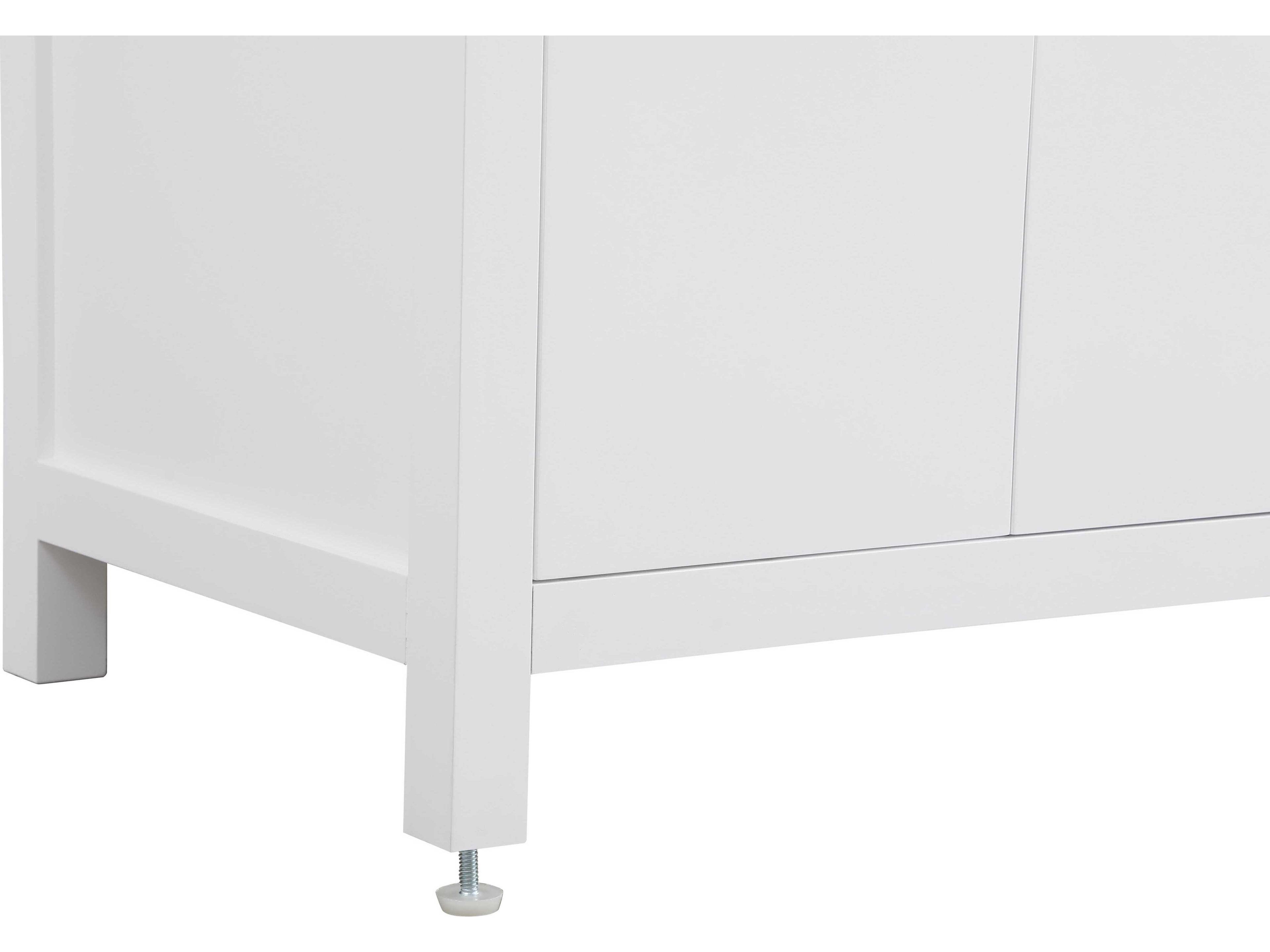 Elegant Lighting Nathan White Vanity