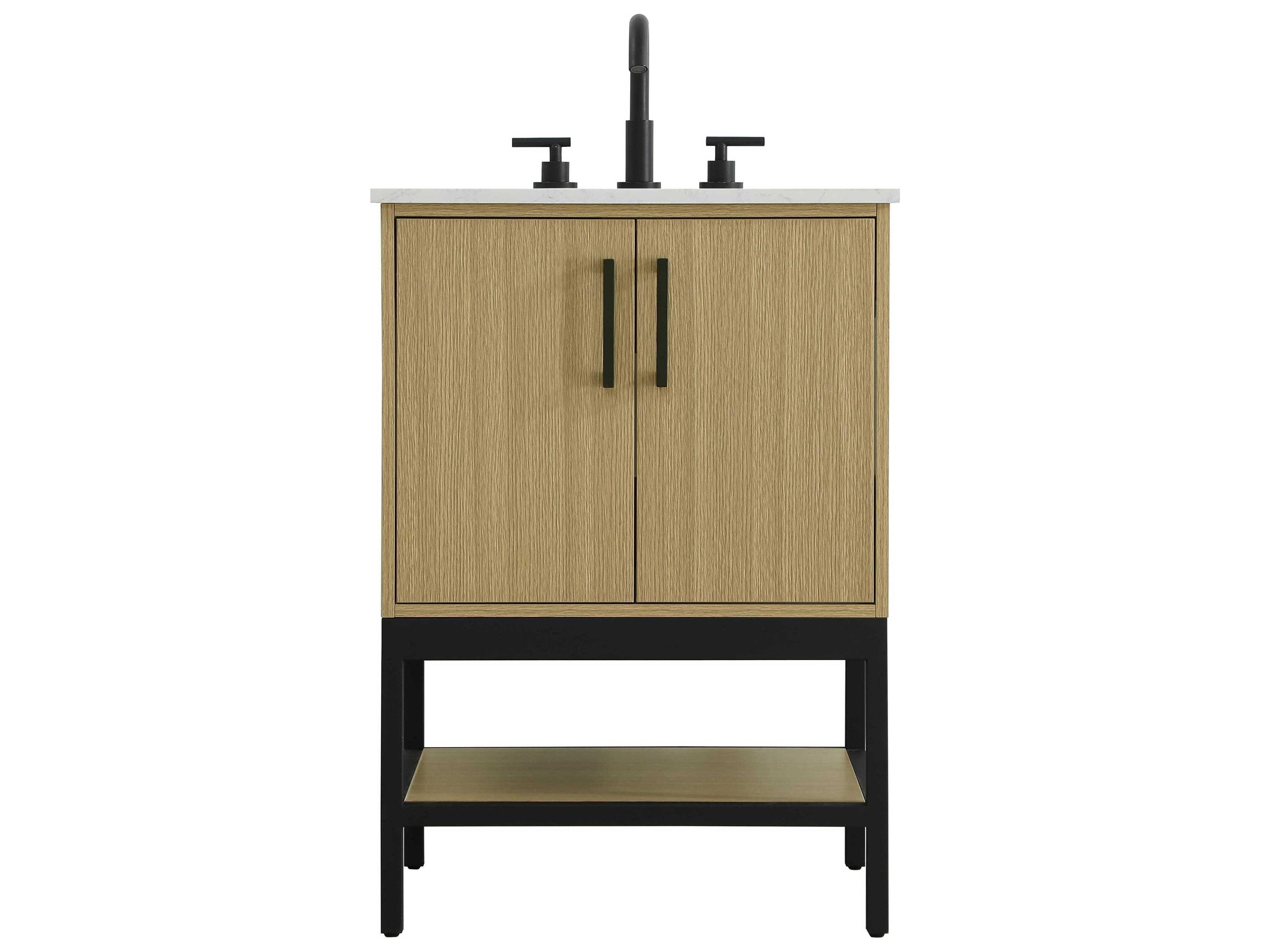 Lennox Honey Brown 24" Vanity