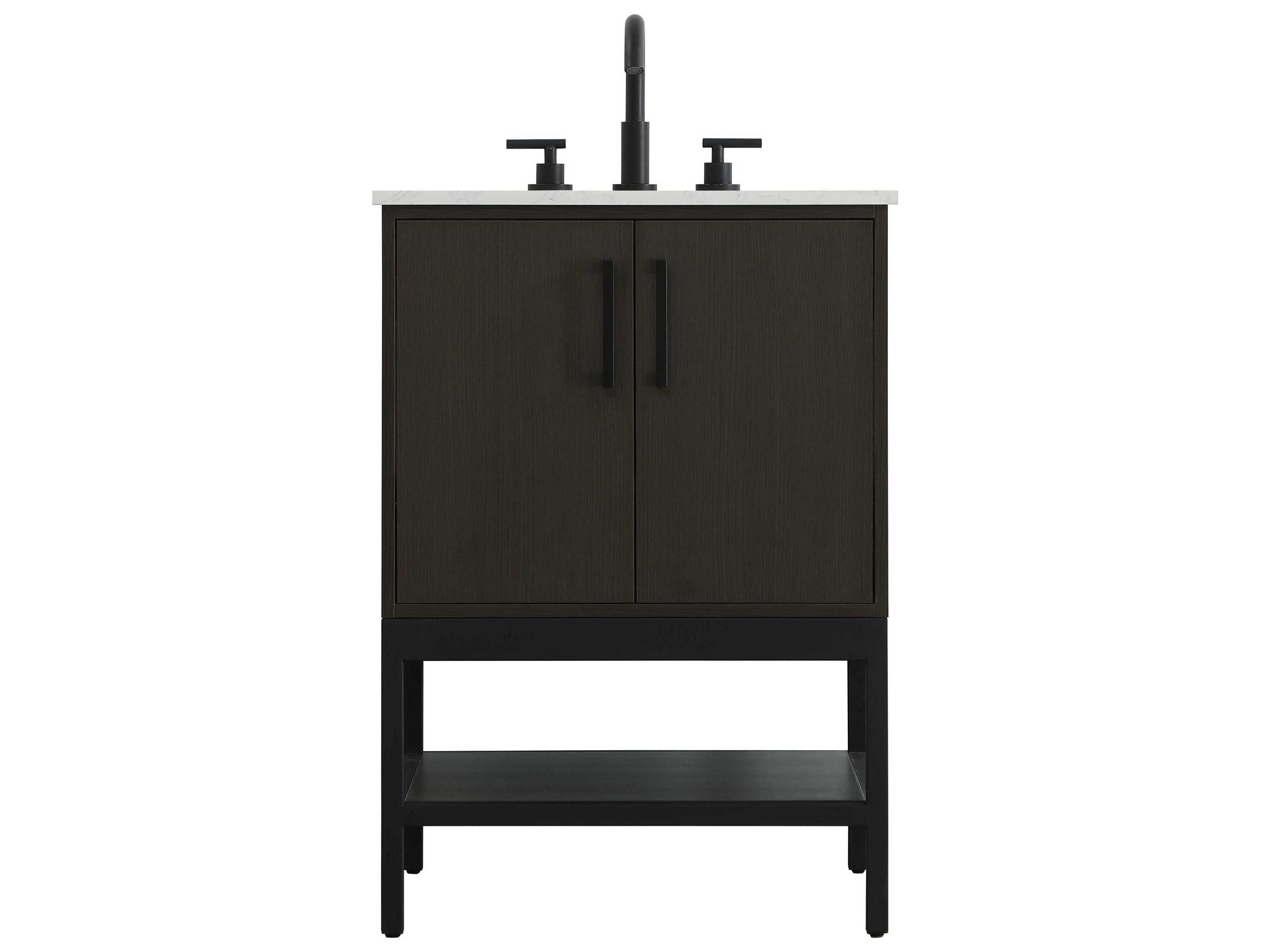 Lennox Mocha Brown 24" Vanity