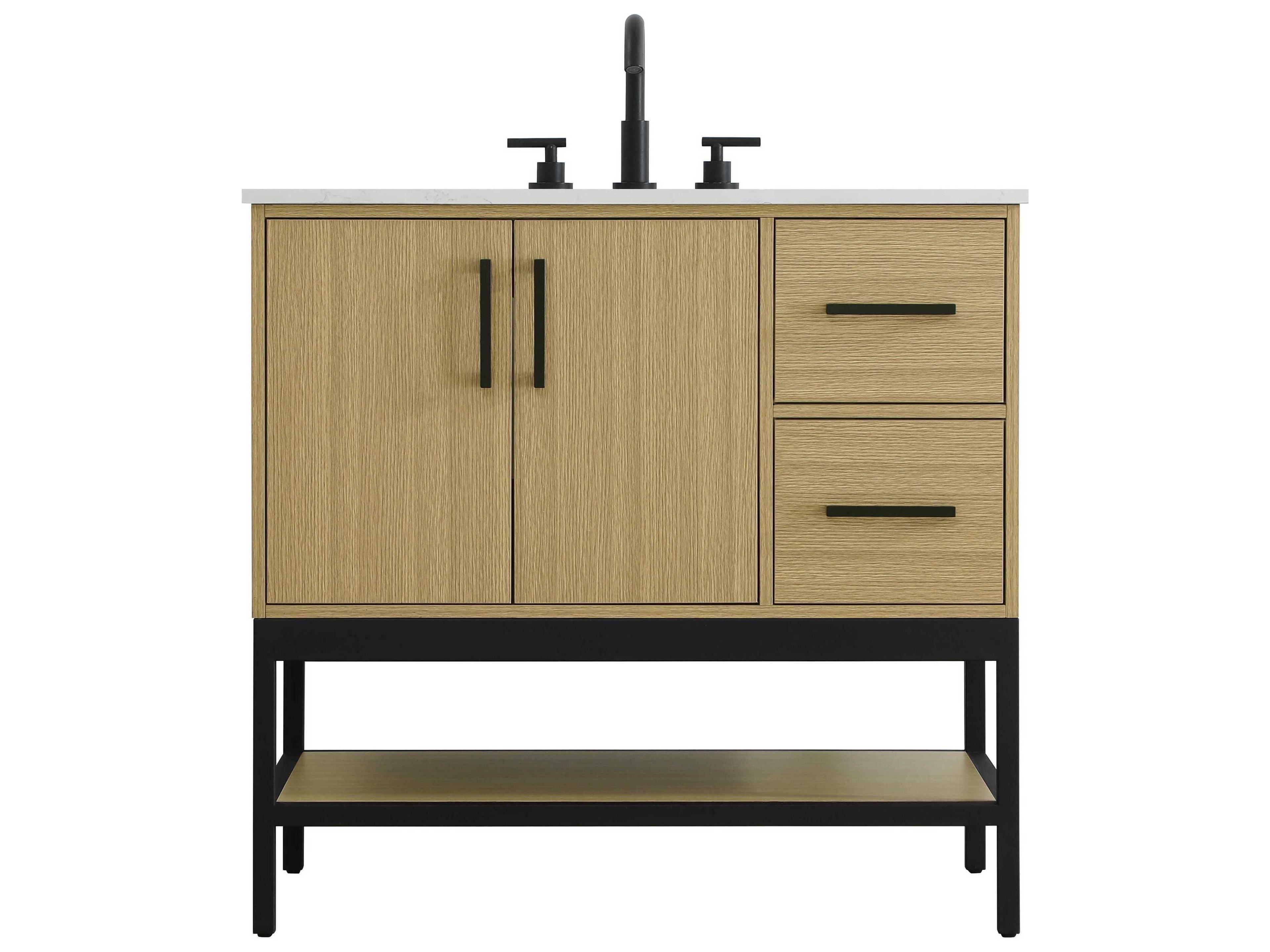 Lennox Honey Brown 36" Vanity