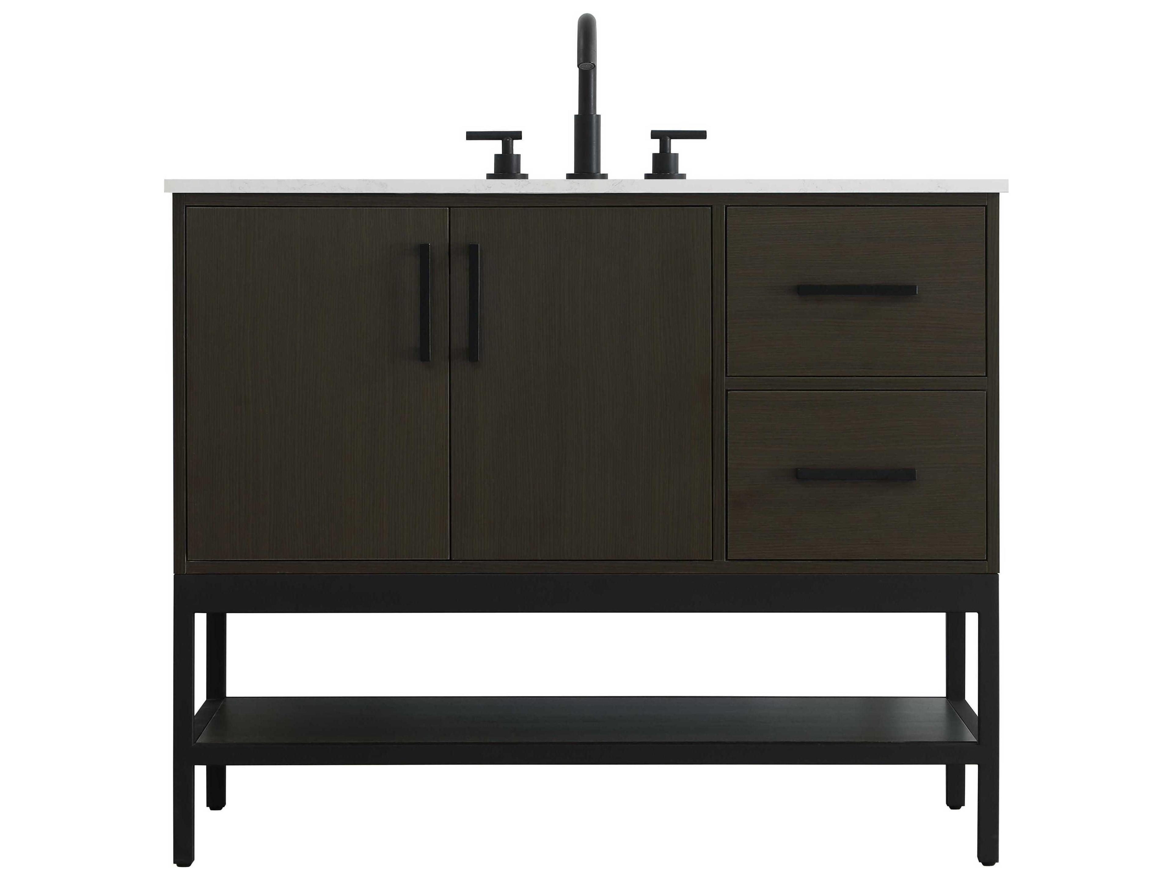 Lennox Mocha Brown 42" Vanity