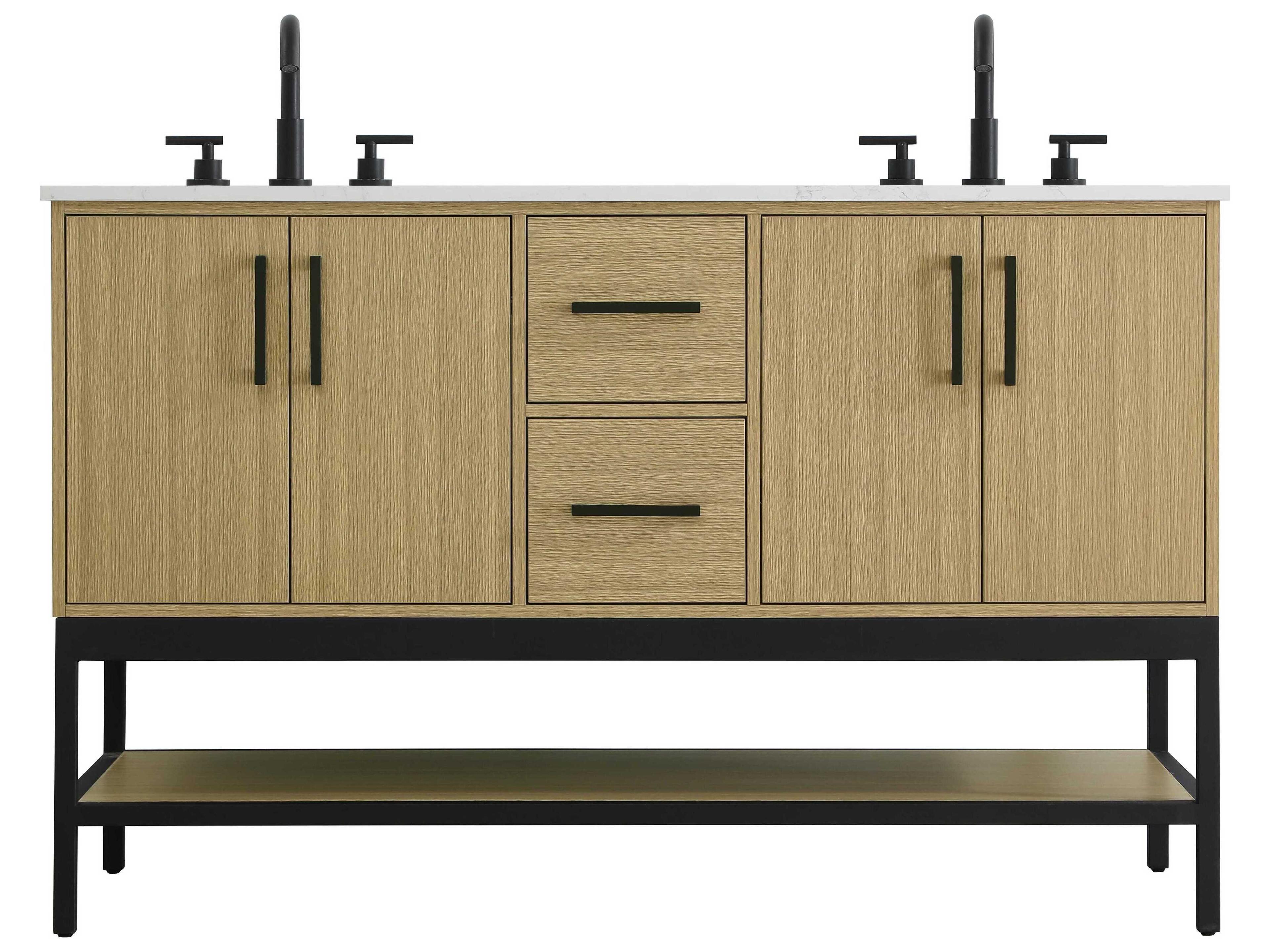 Lennox Honey Brown 54" Vanity