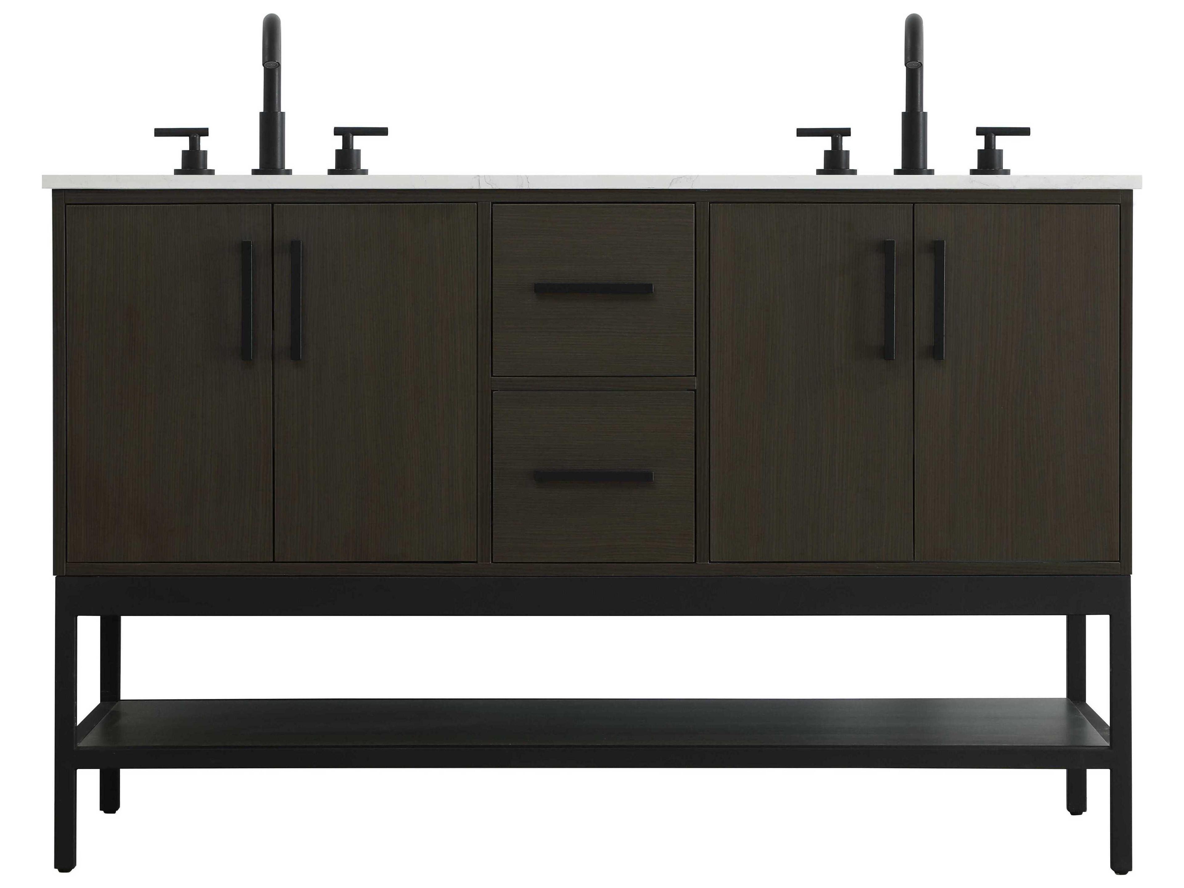 Lennox Mocha Brown 54" Vanity