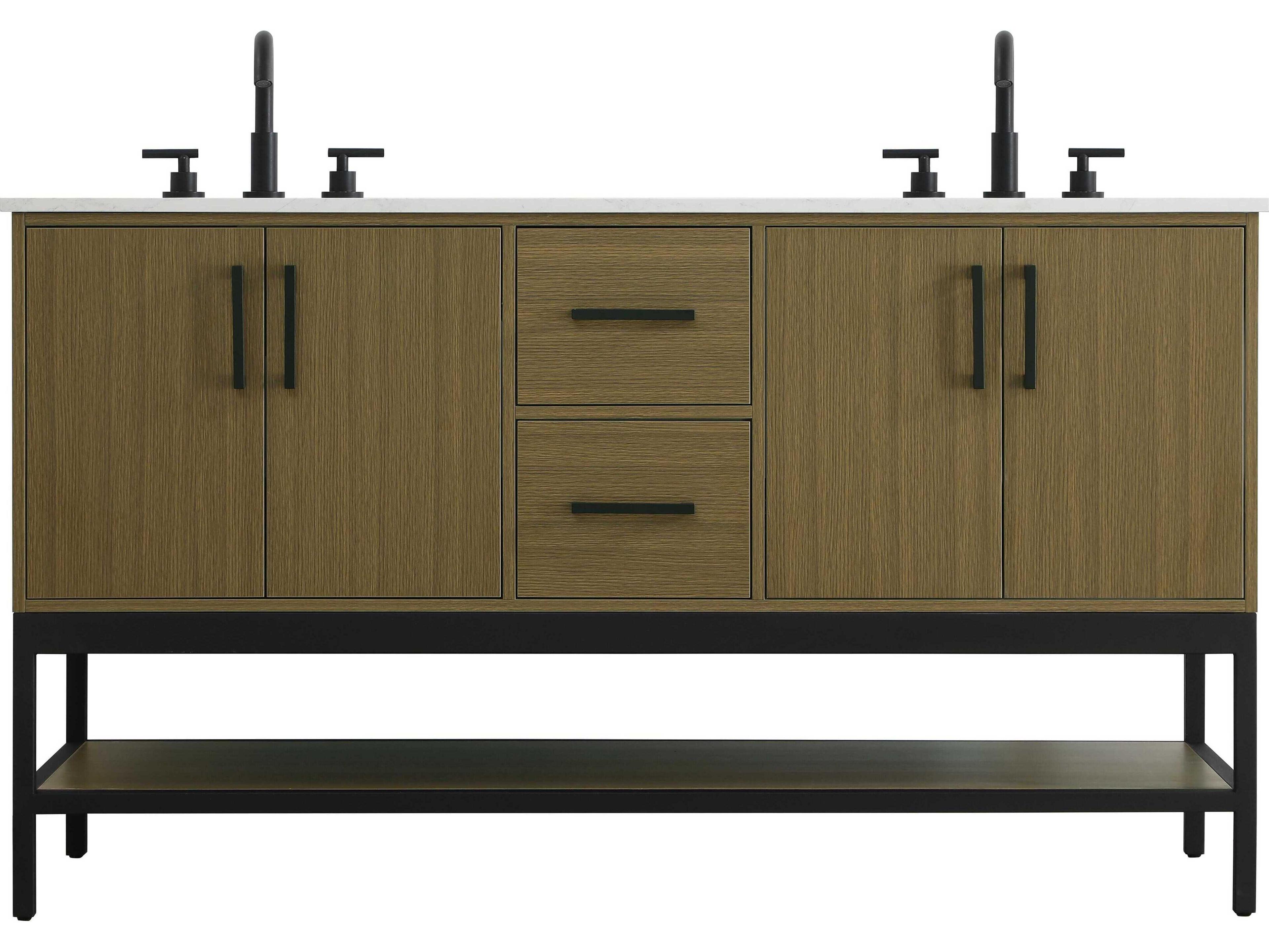 Lennox Chestnut Brown 60" Vanity