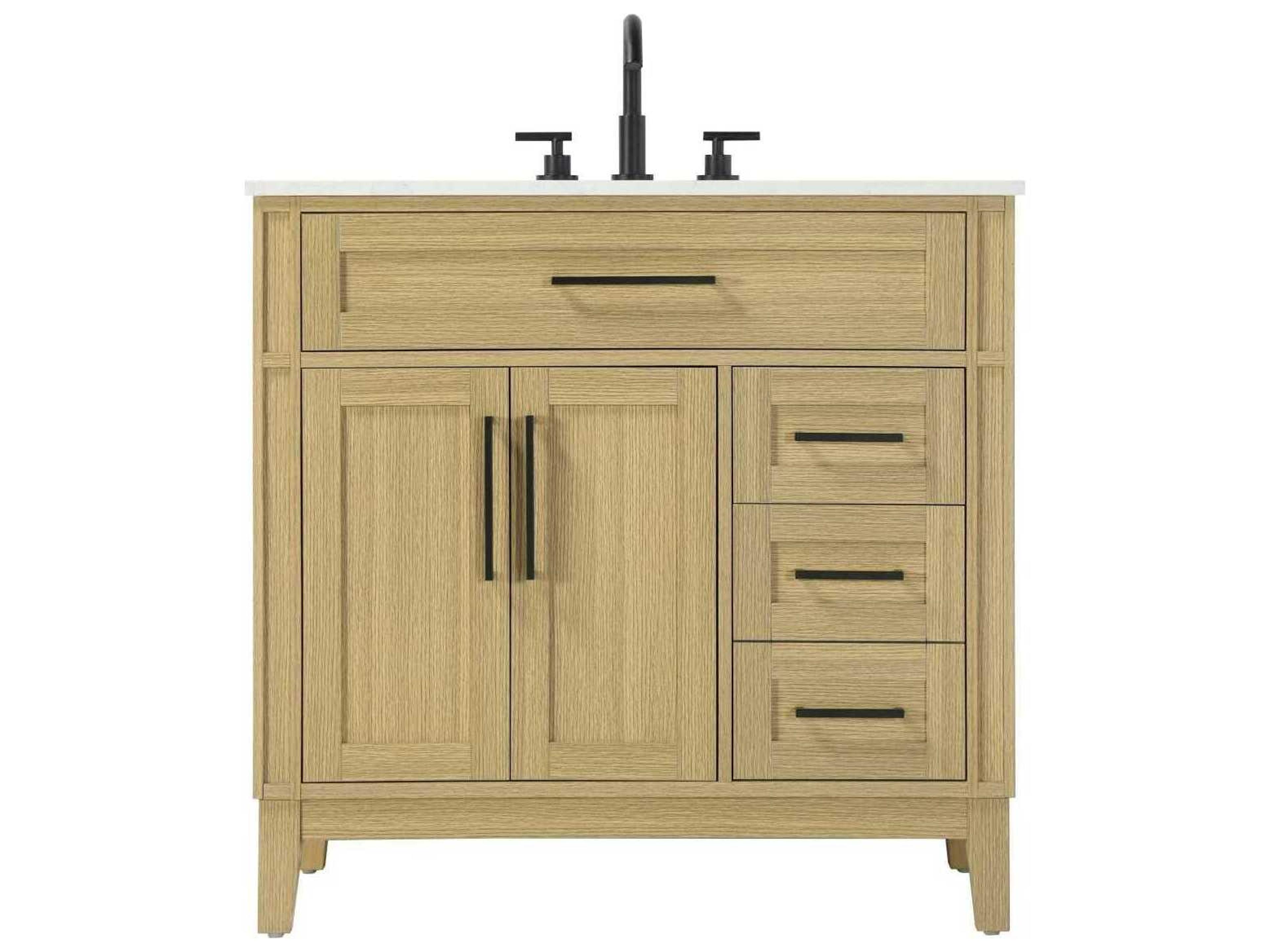 Virginia 36" Honey Brown Vanity