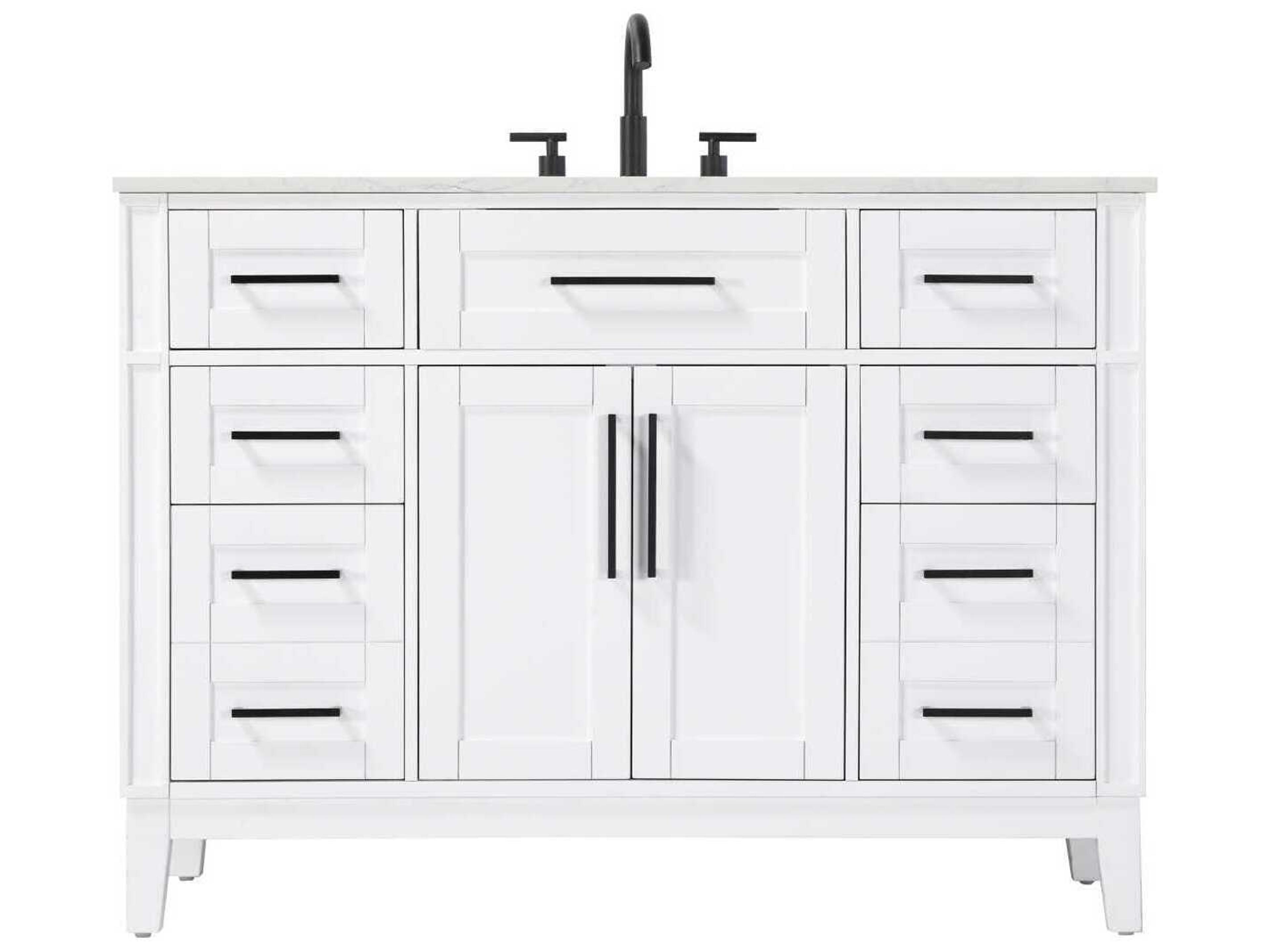 Virginia 48" White Vanity