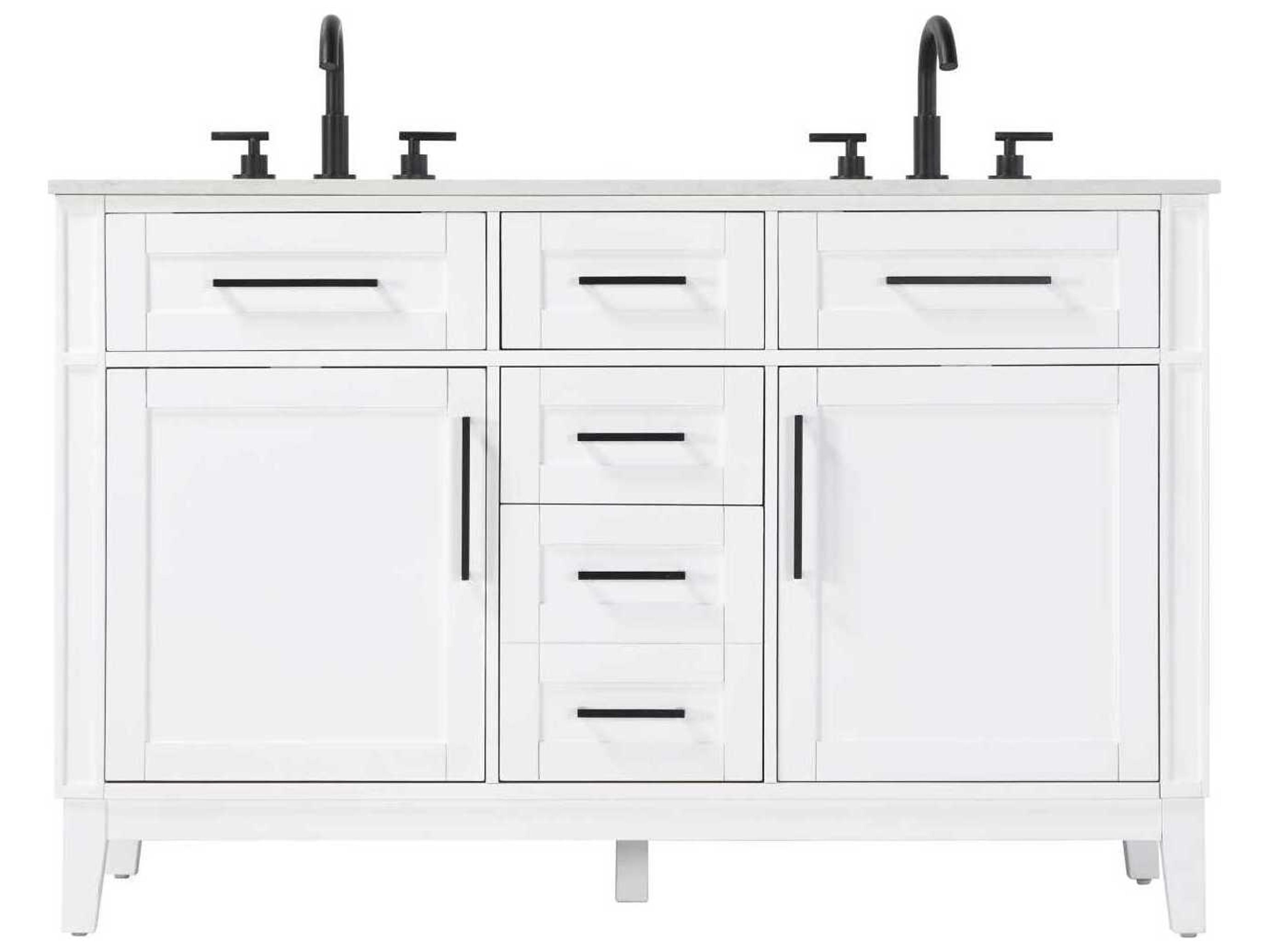 Virginia 54" White Vanity