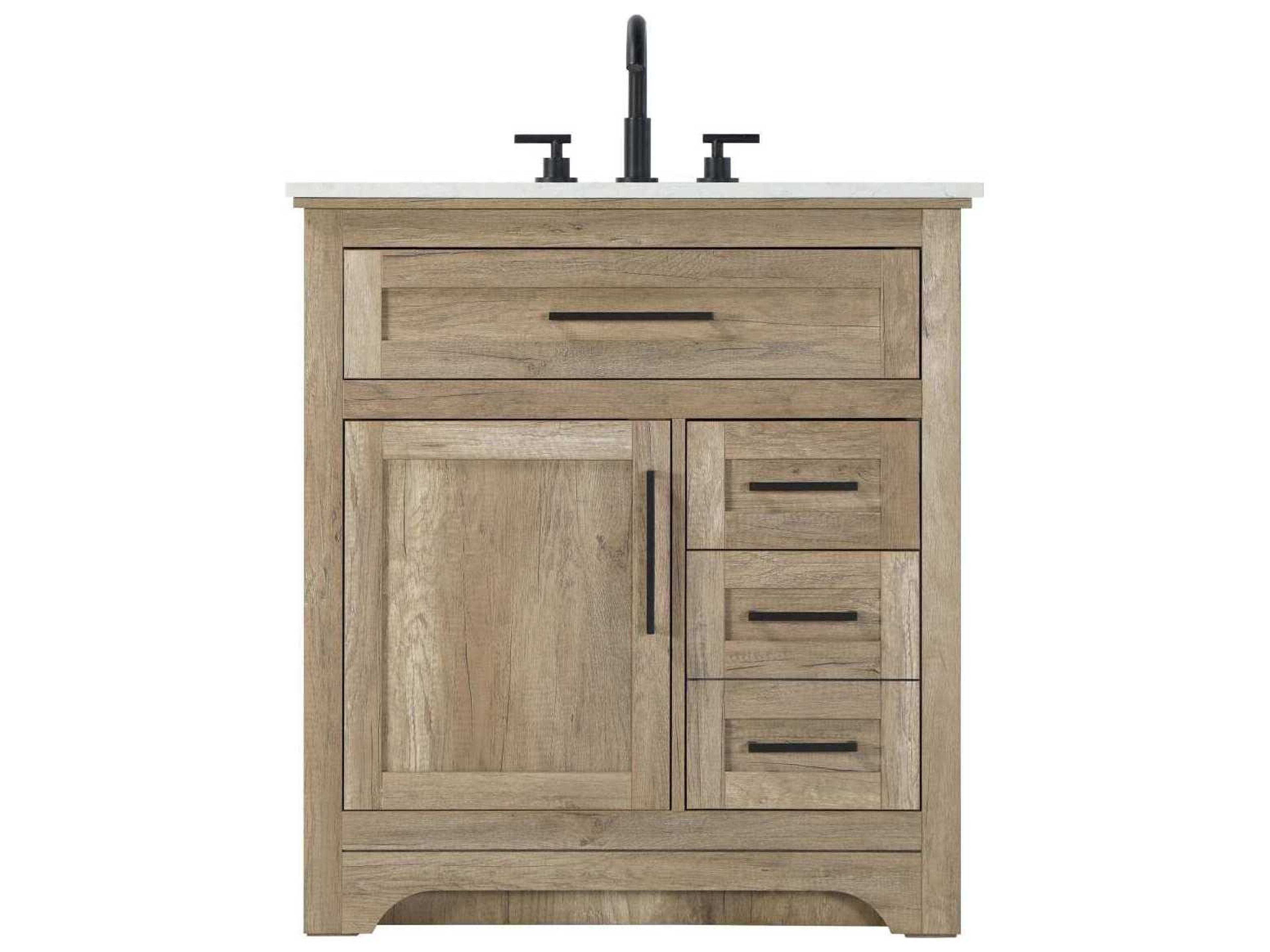 Remington 32" Natural Oak Vanity