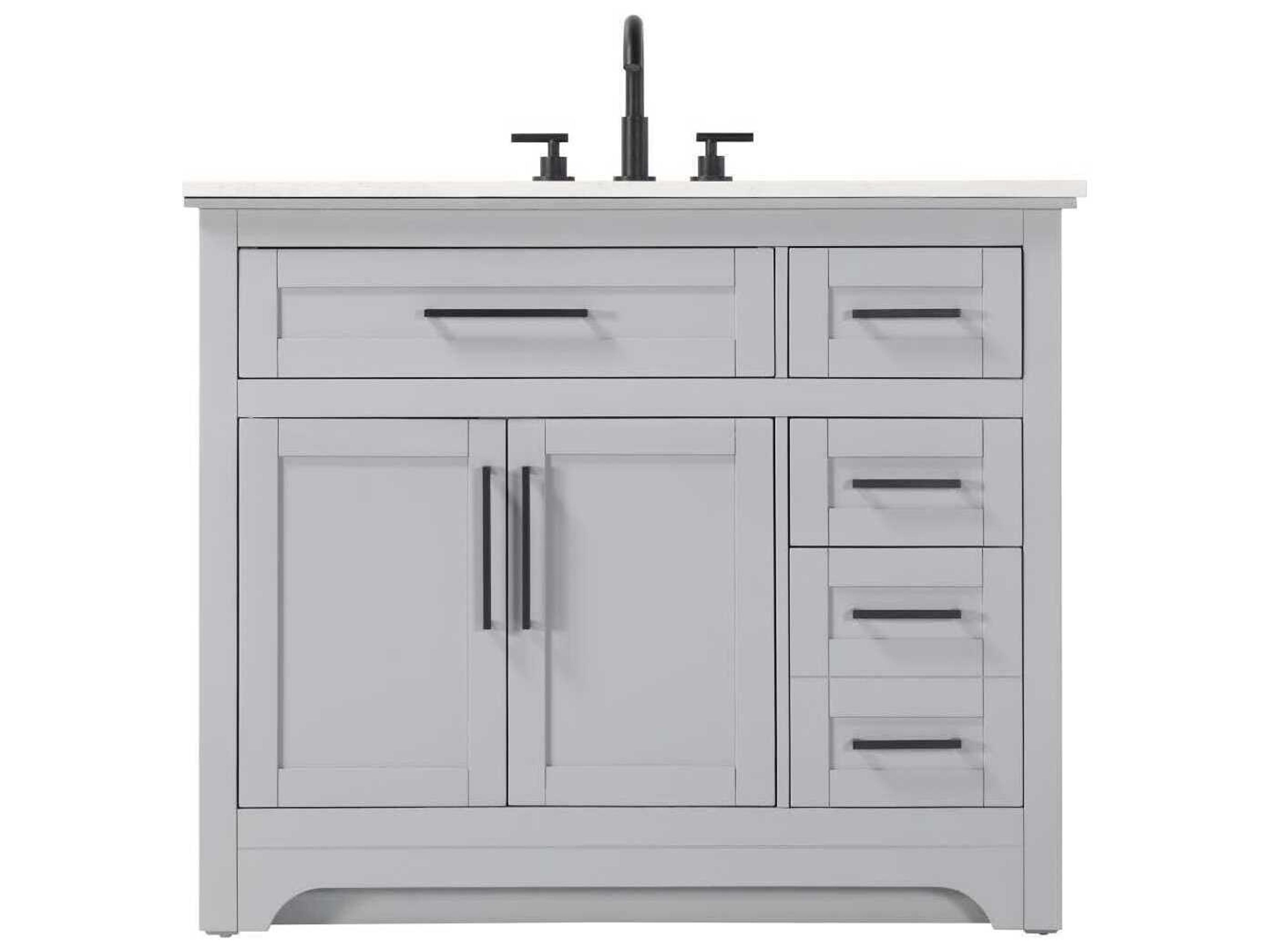 Remington 42" Grey Vanity