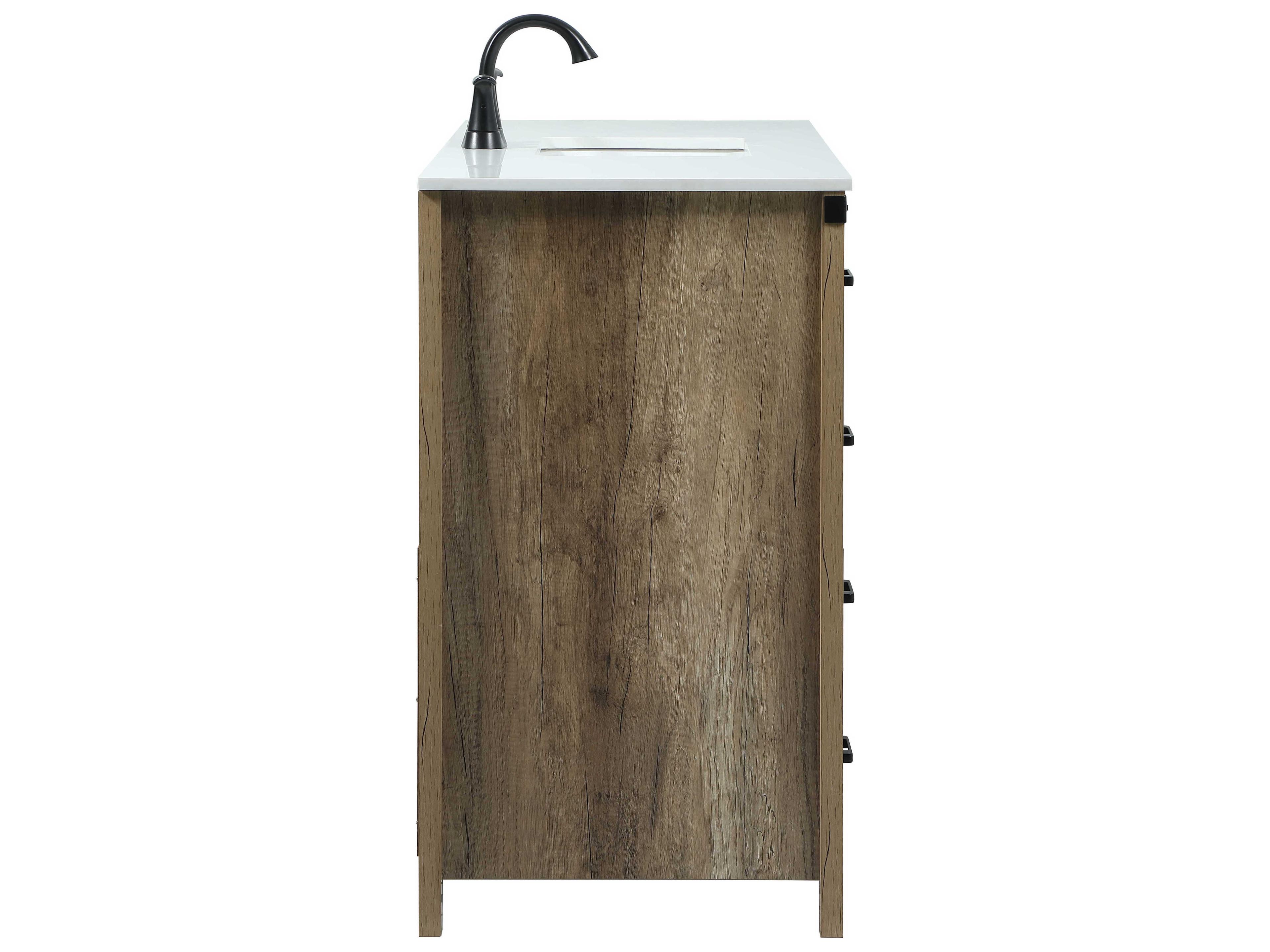 Elegant Lighting Grant Natural Oak 48" Vanity