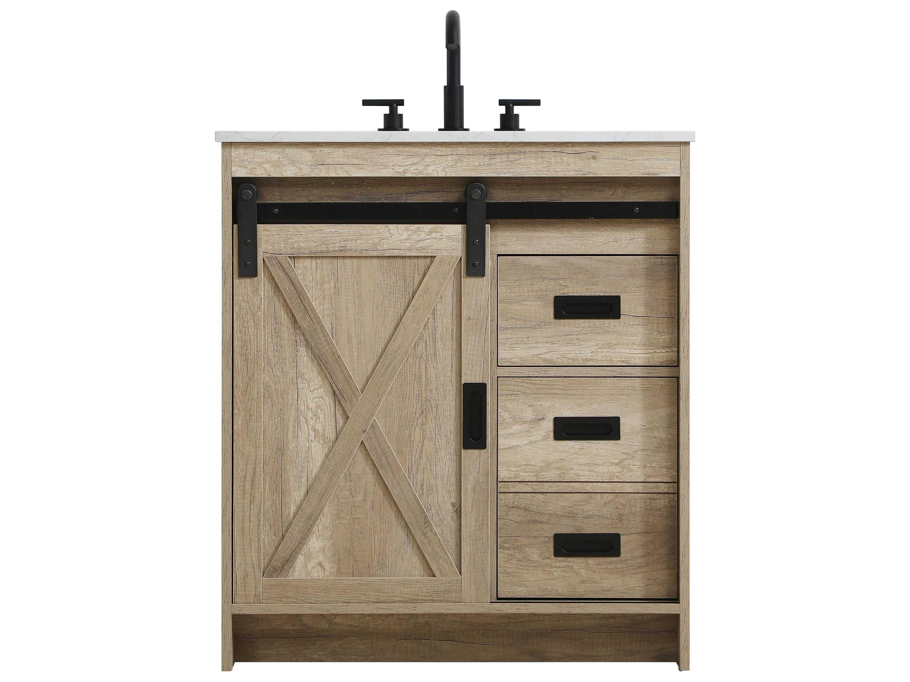 Austin Natural Oak 30" Vanity