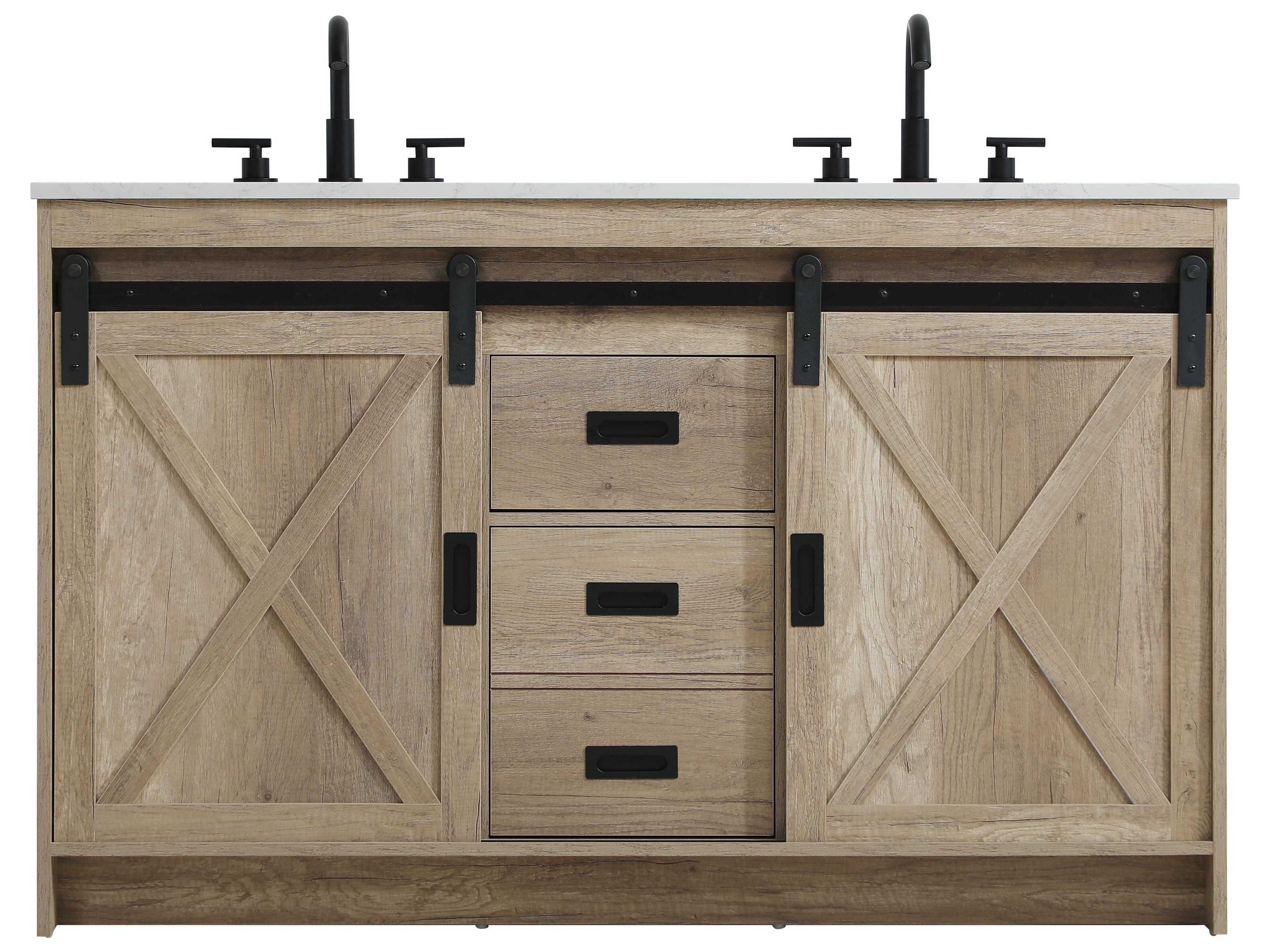 Austin Natural Oak 54" Vanity