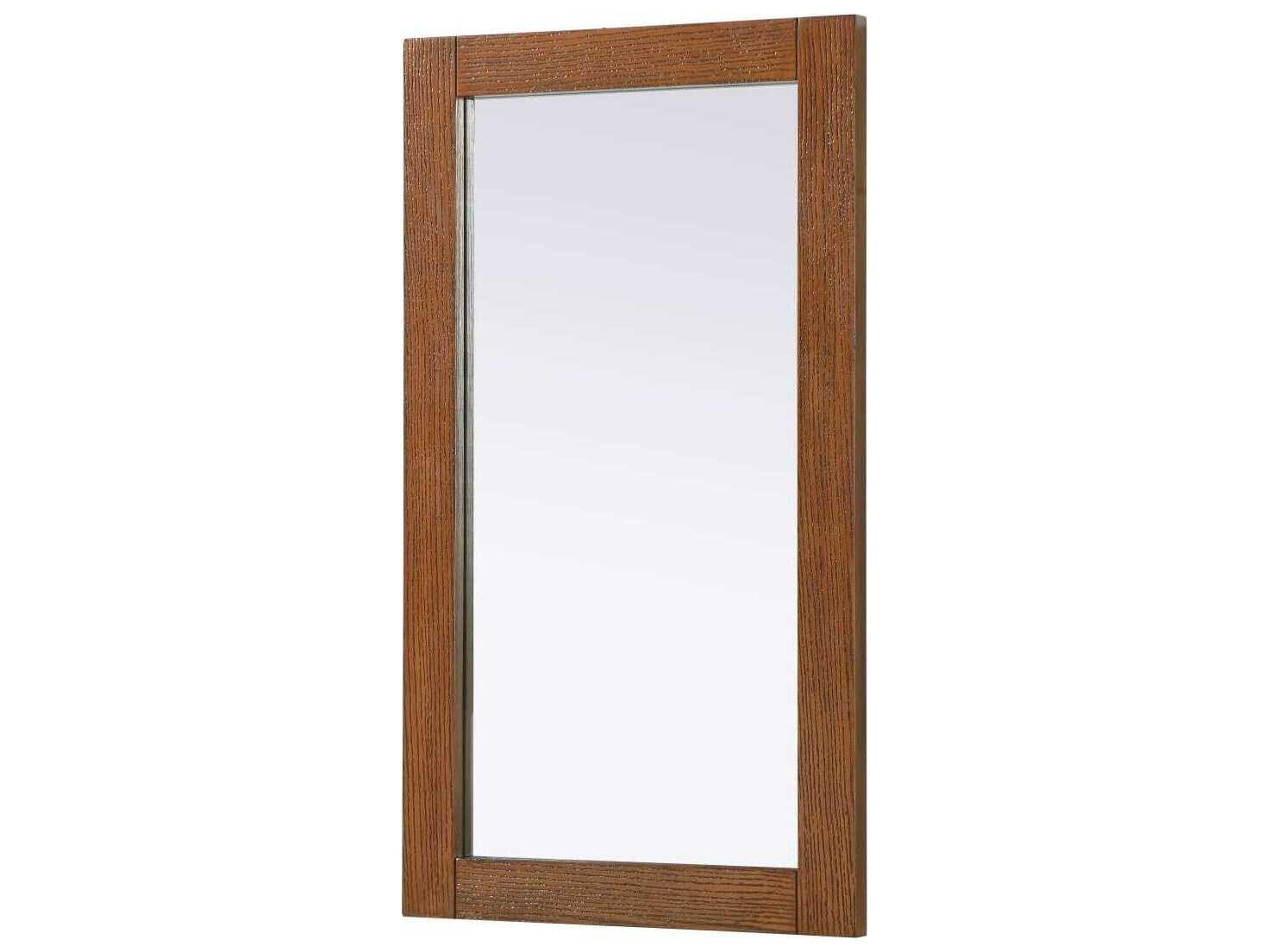 Elegant Lighting Norah Brandy Walnut Rectangular Wall Mirror