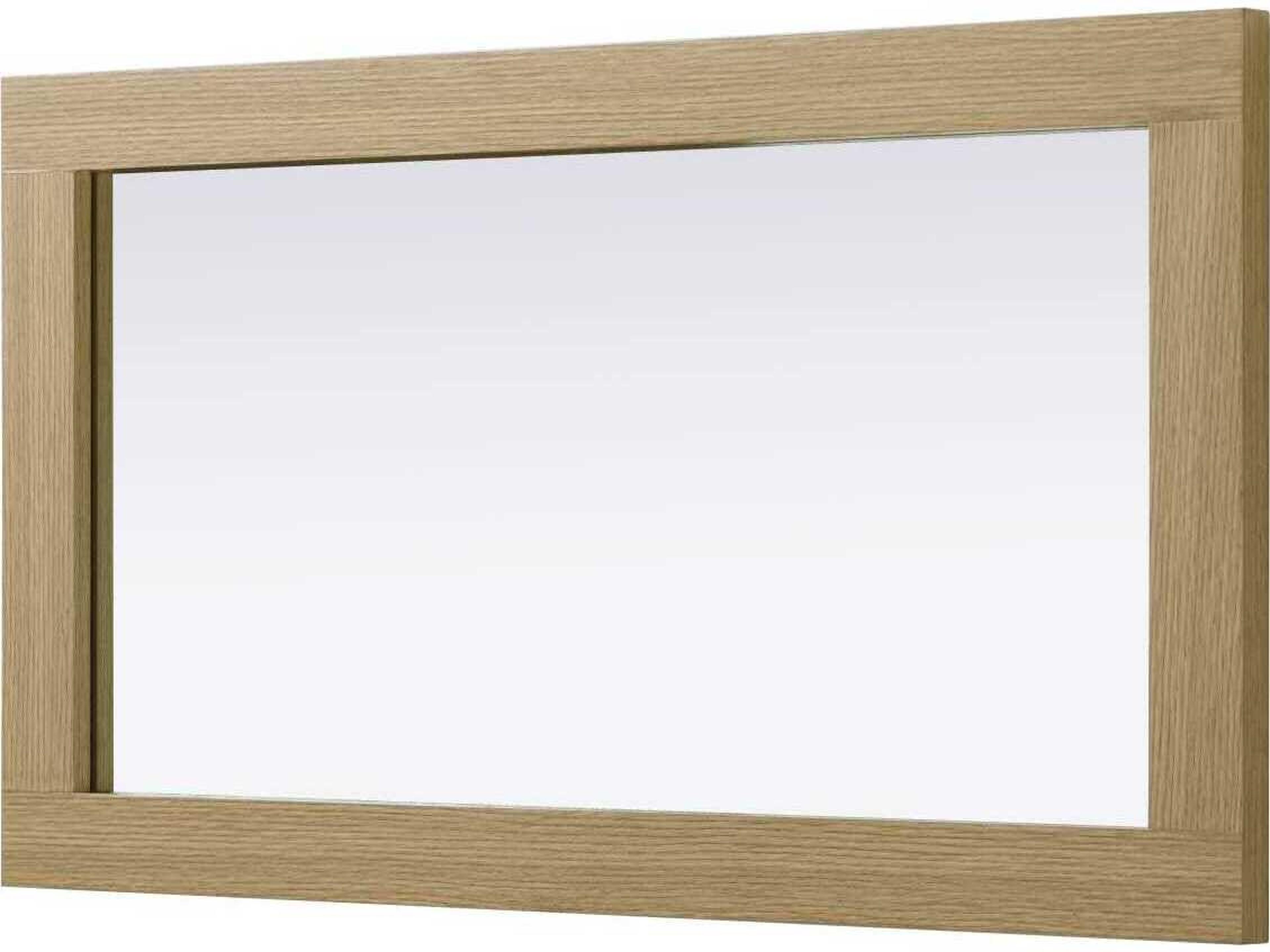 Elegant Lighting Norah Honey Brown Rectangular Wall Mirror