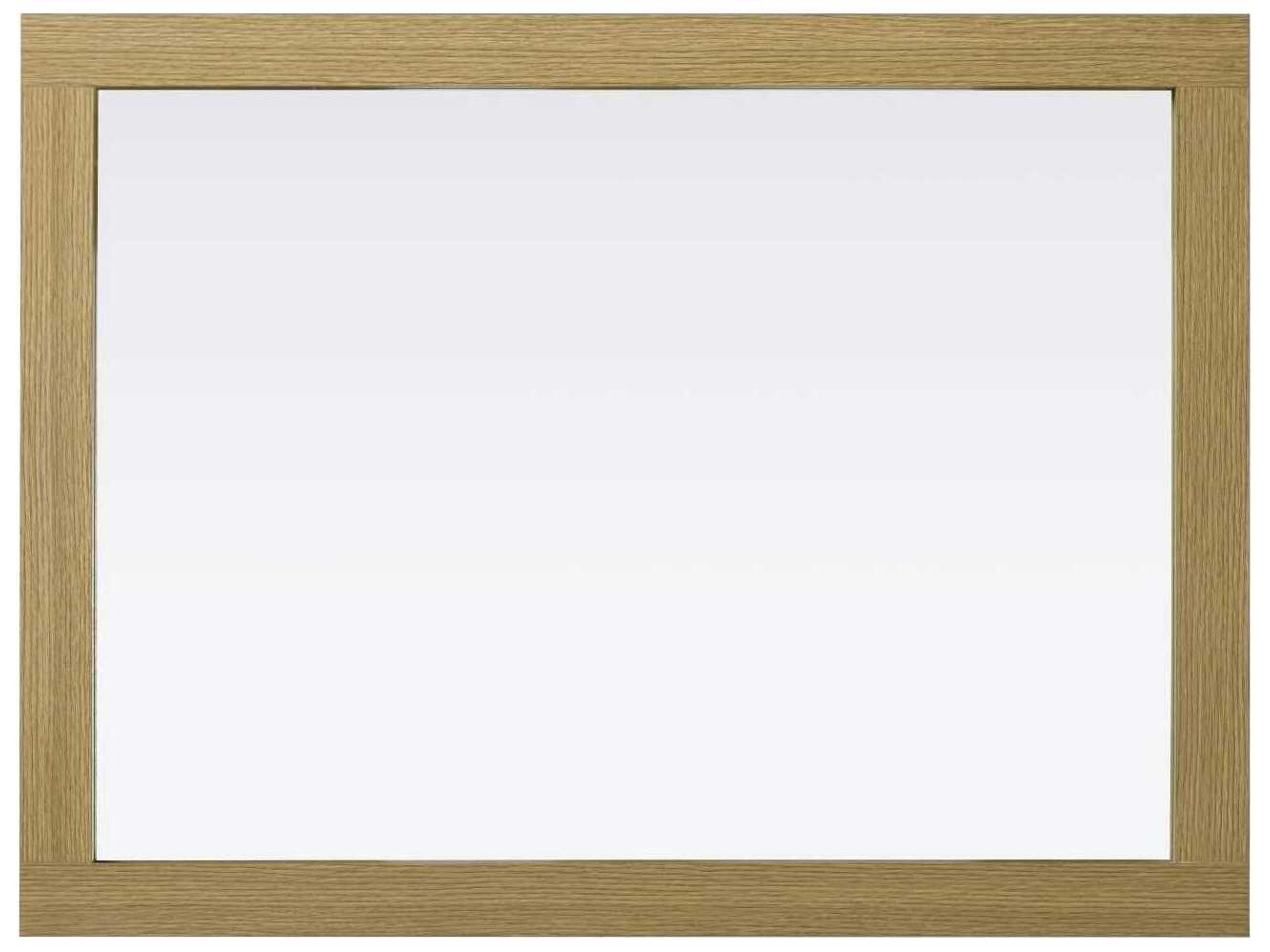 Elegant Lighting Norah Honey Brown Rectangular Wall Mirror