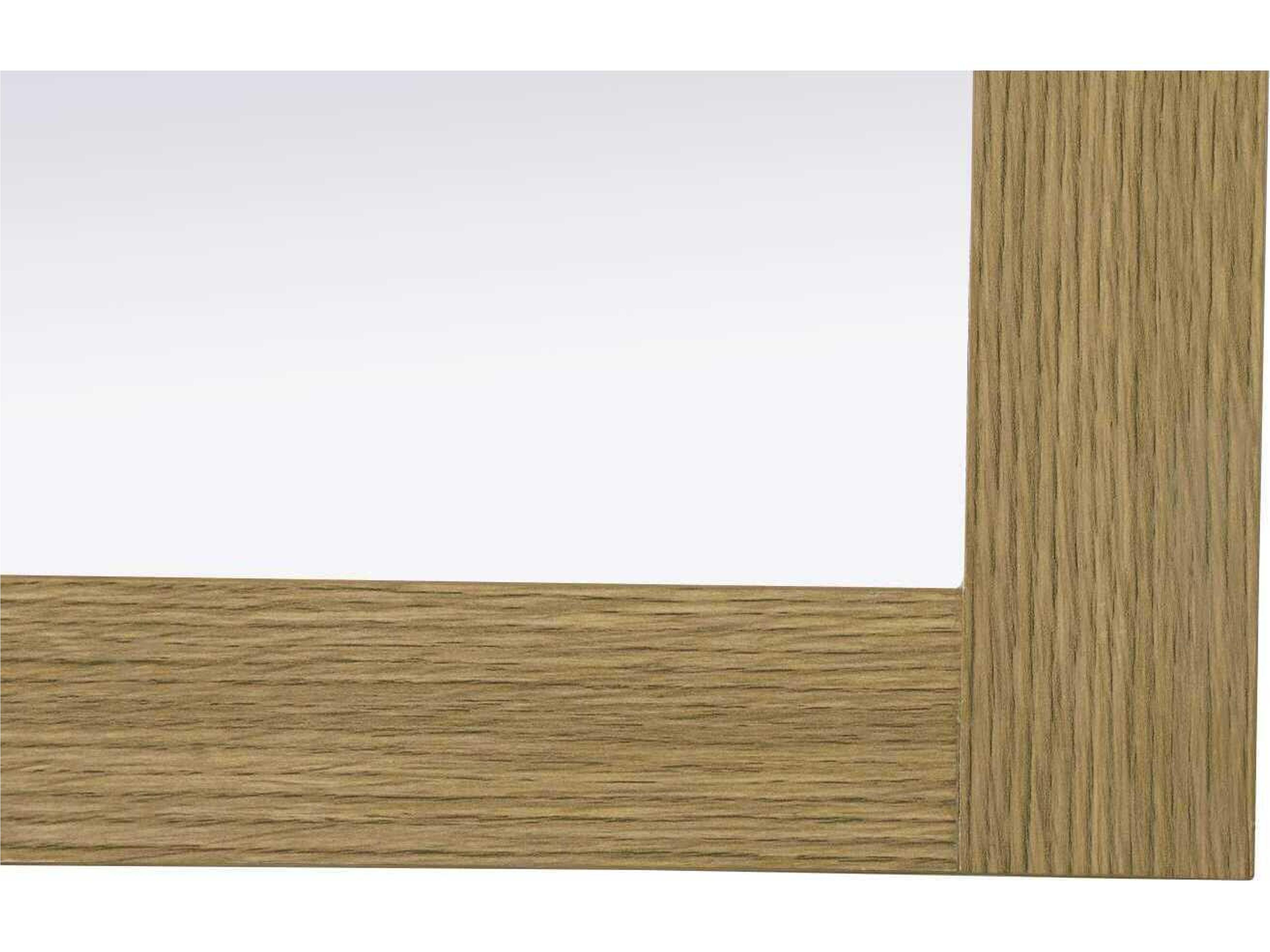 Elegant Lighting Norah Honey Brown Rectangular Wall Mirror