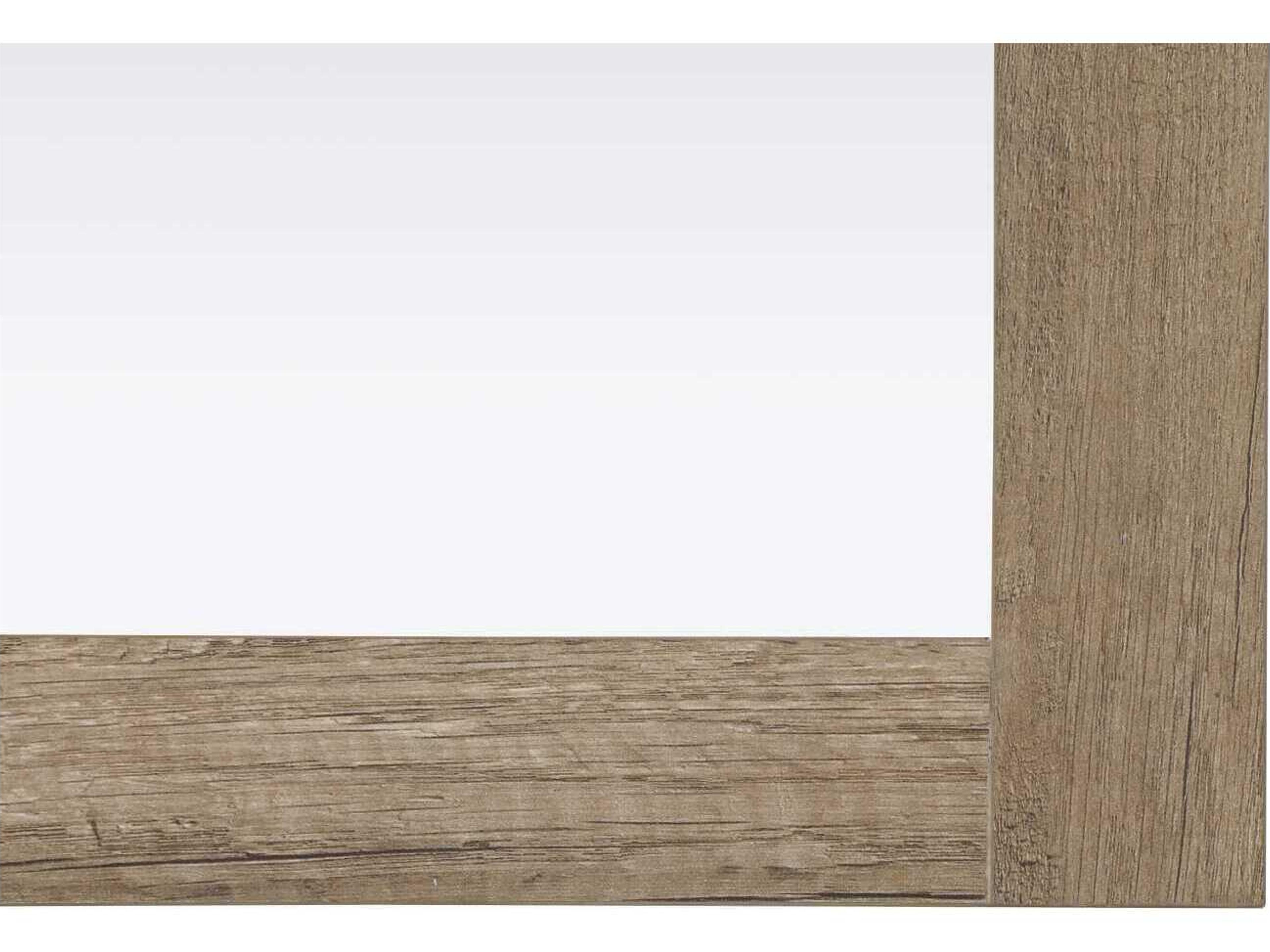 Elegant Lighting Norah Natural Oak Rectangular Wall Mirror