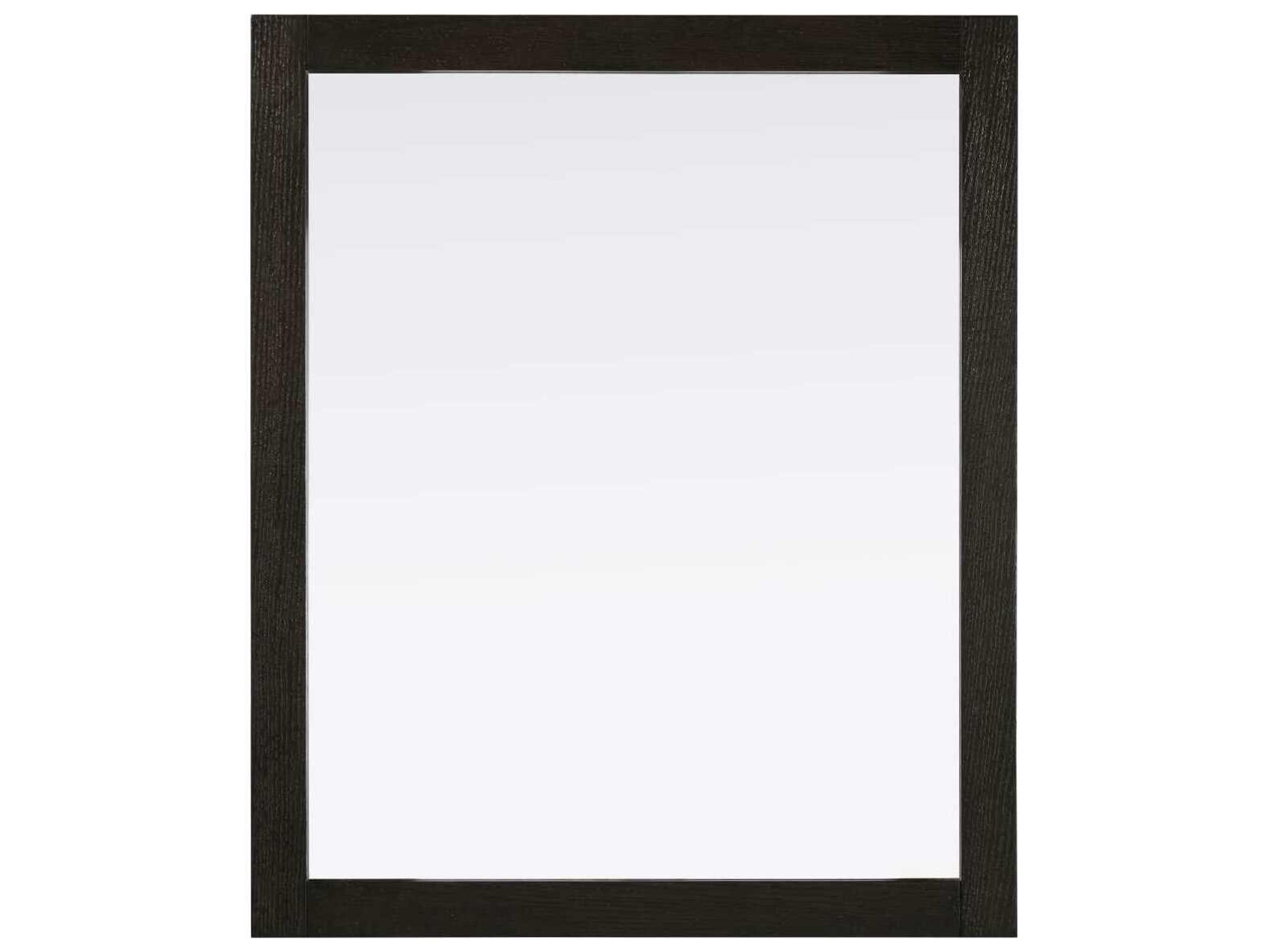Norah Chocolate Oak Rectangular Wall Mirror