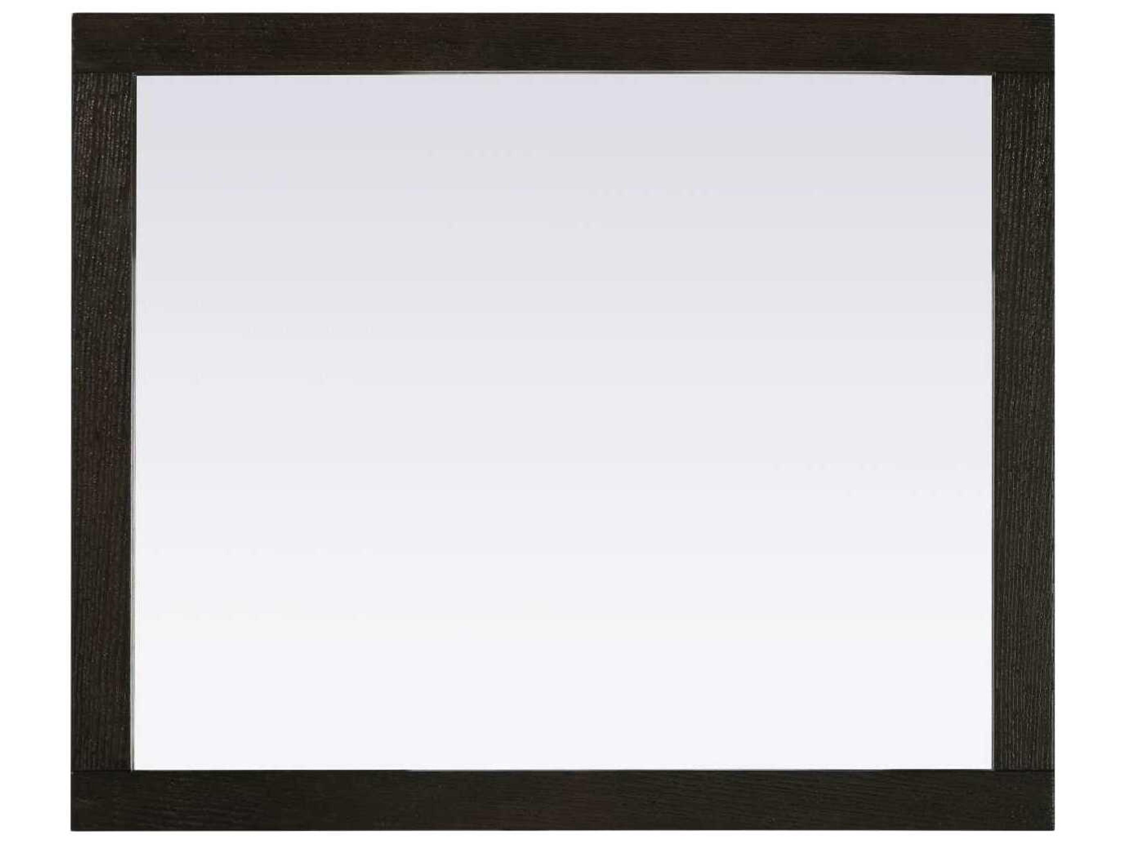 Elegant Lighting Norah Chocolate Oak Rectangular Wall Mirror
