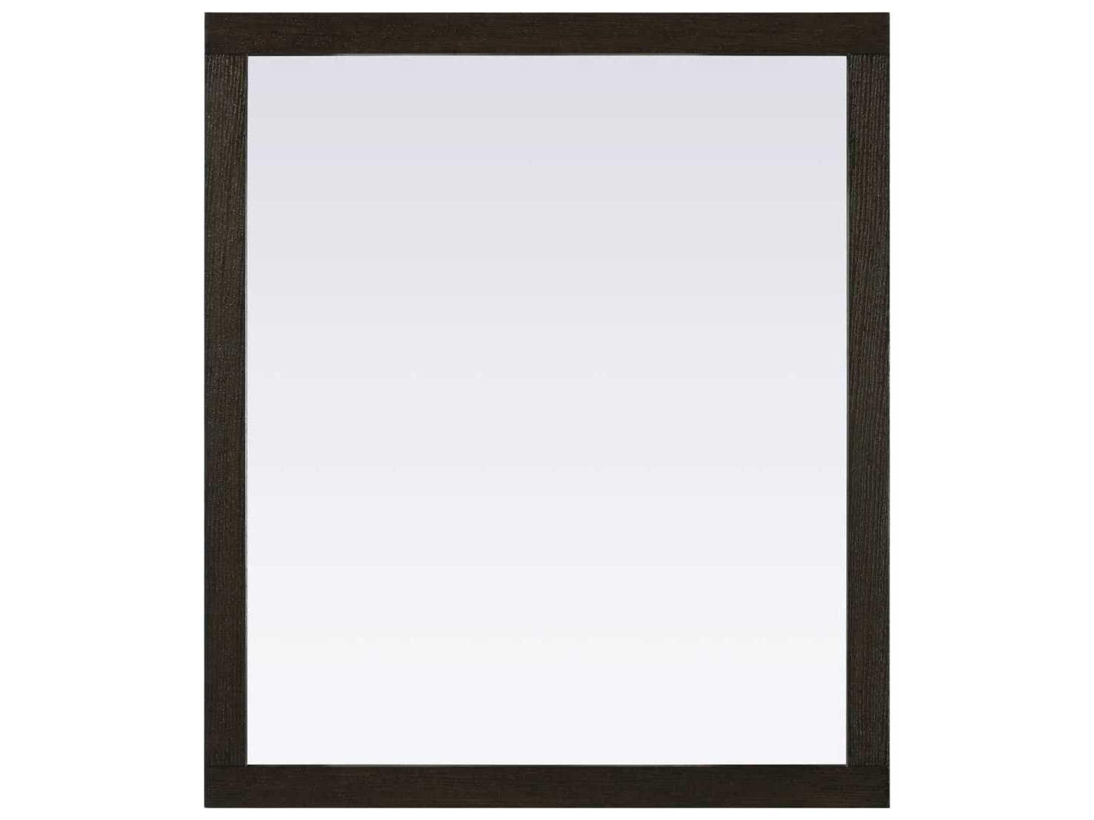 Norah Chocolate Oak Rectangular Wall Mirror