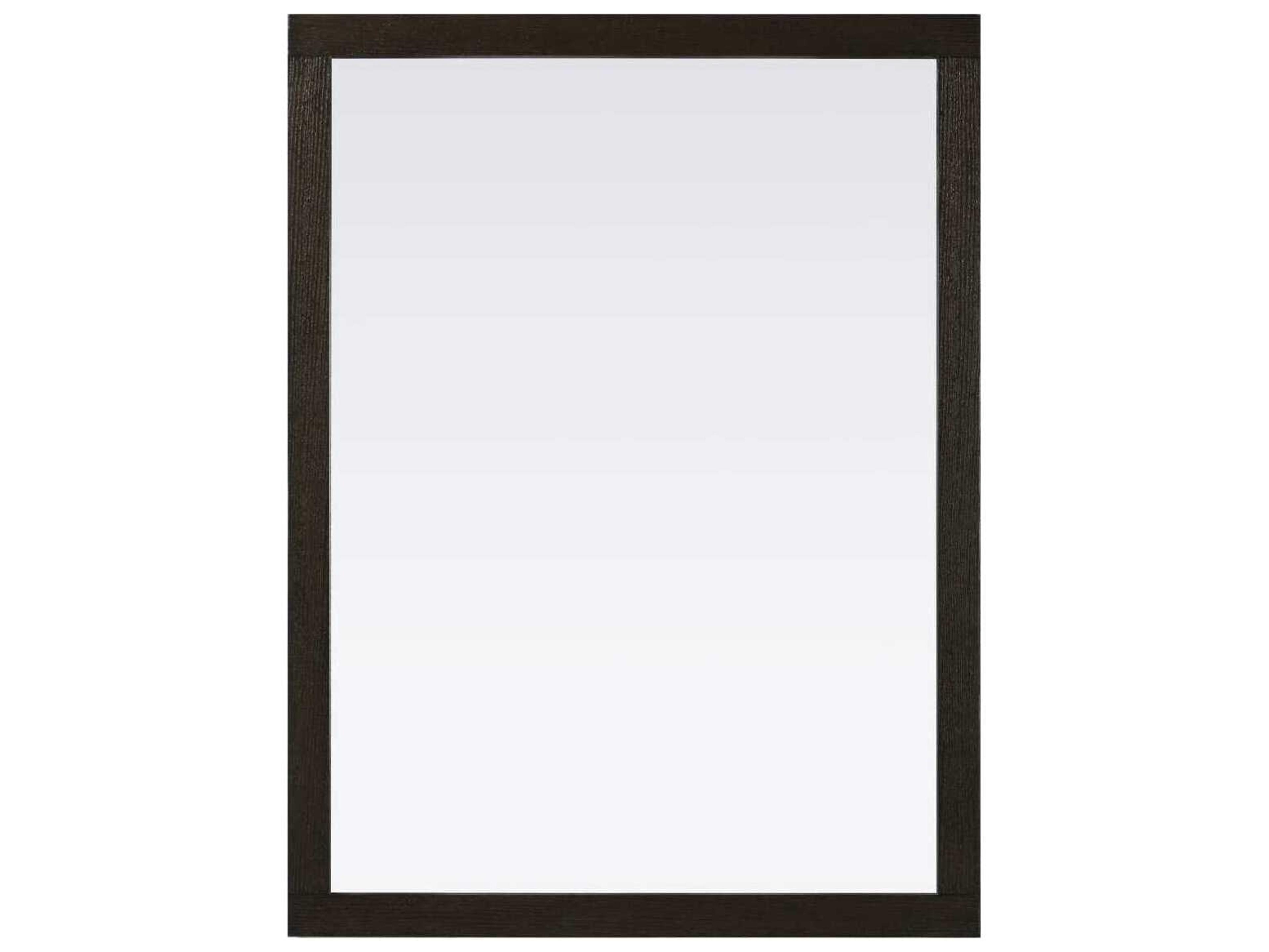 Norah Chocolate Oak Rectangular Wall Mirror