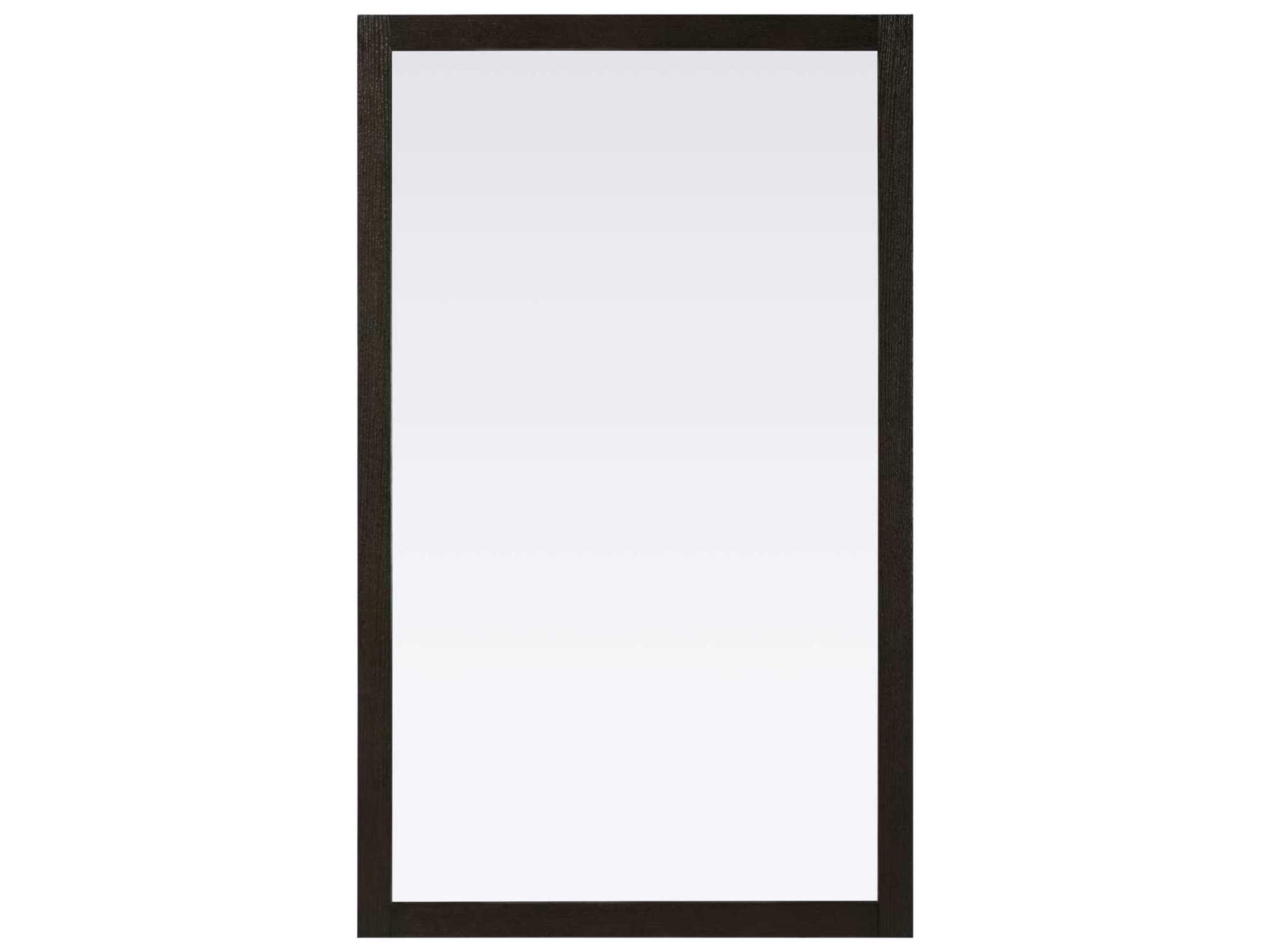 Norah Chocolate Oak Rectangular Wall Mirror