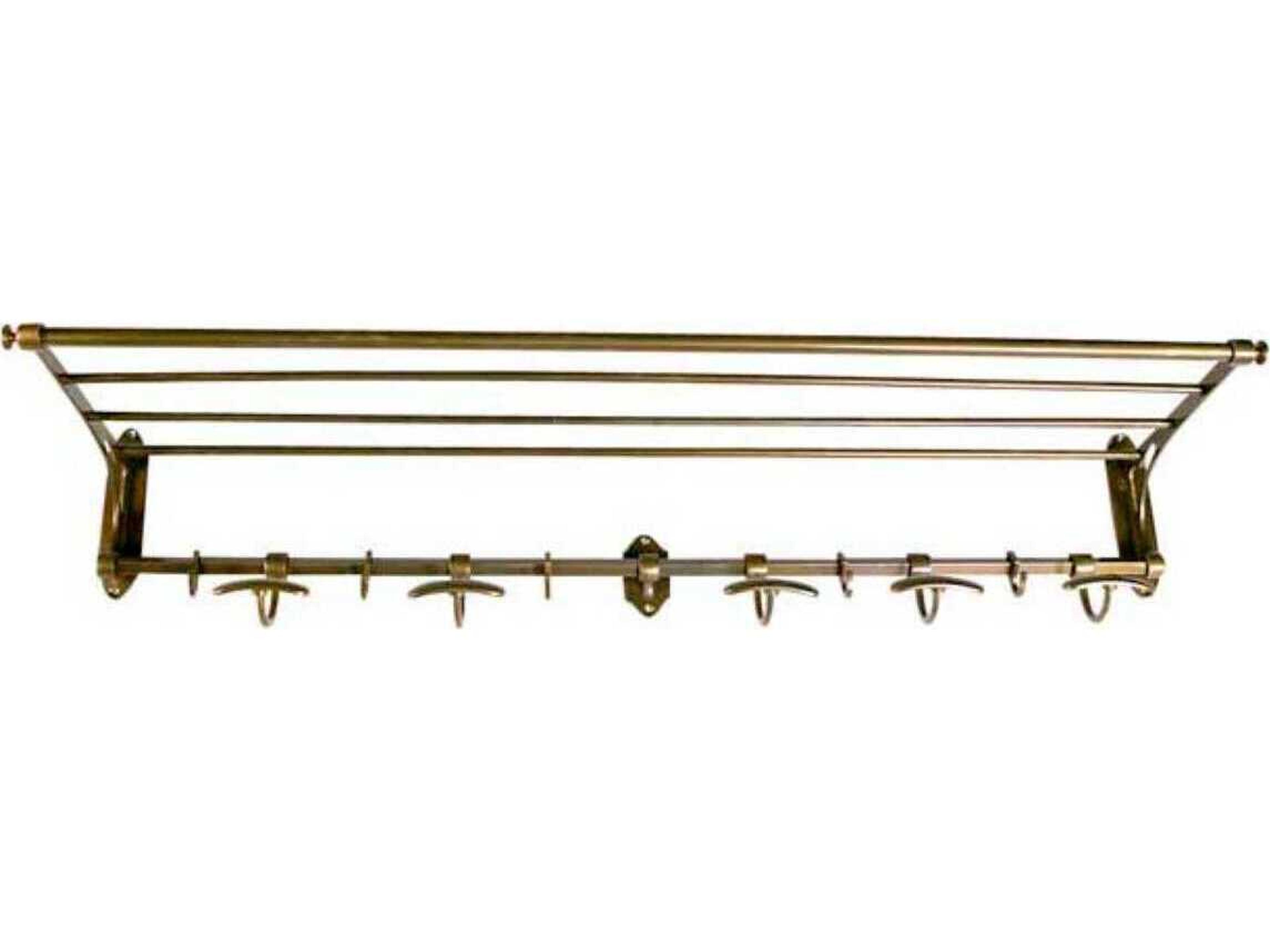Arini Antique Brass Coatrack