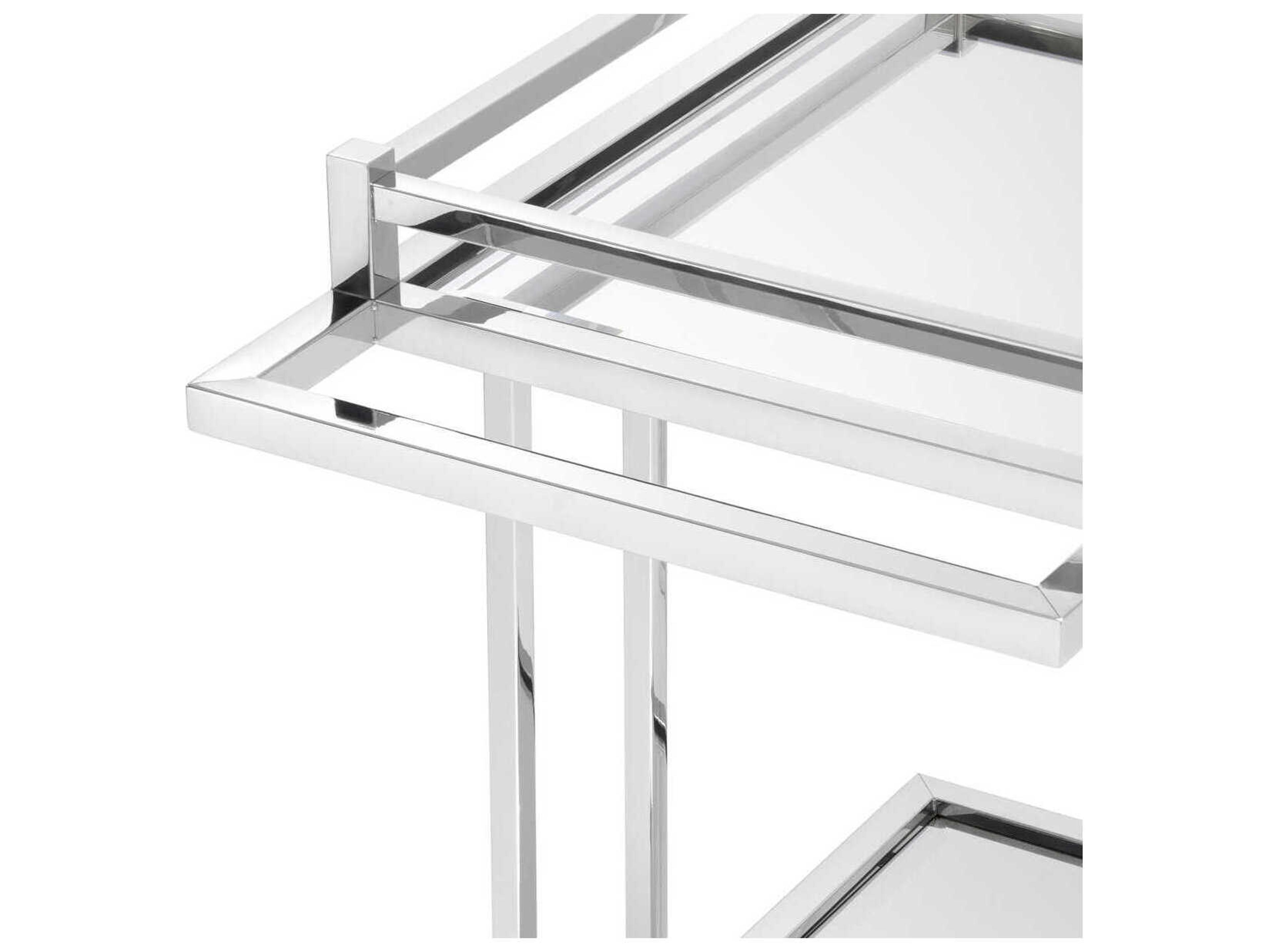 Eichholtz Beverly Hills Polished Ss Trolley