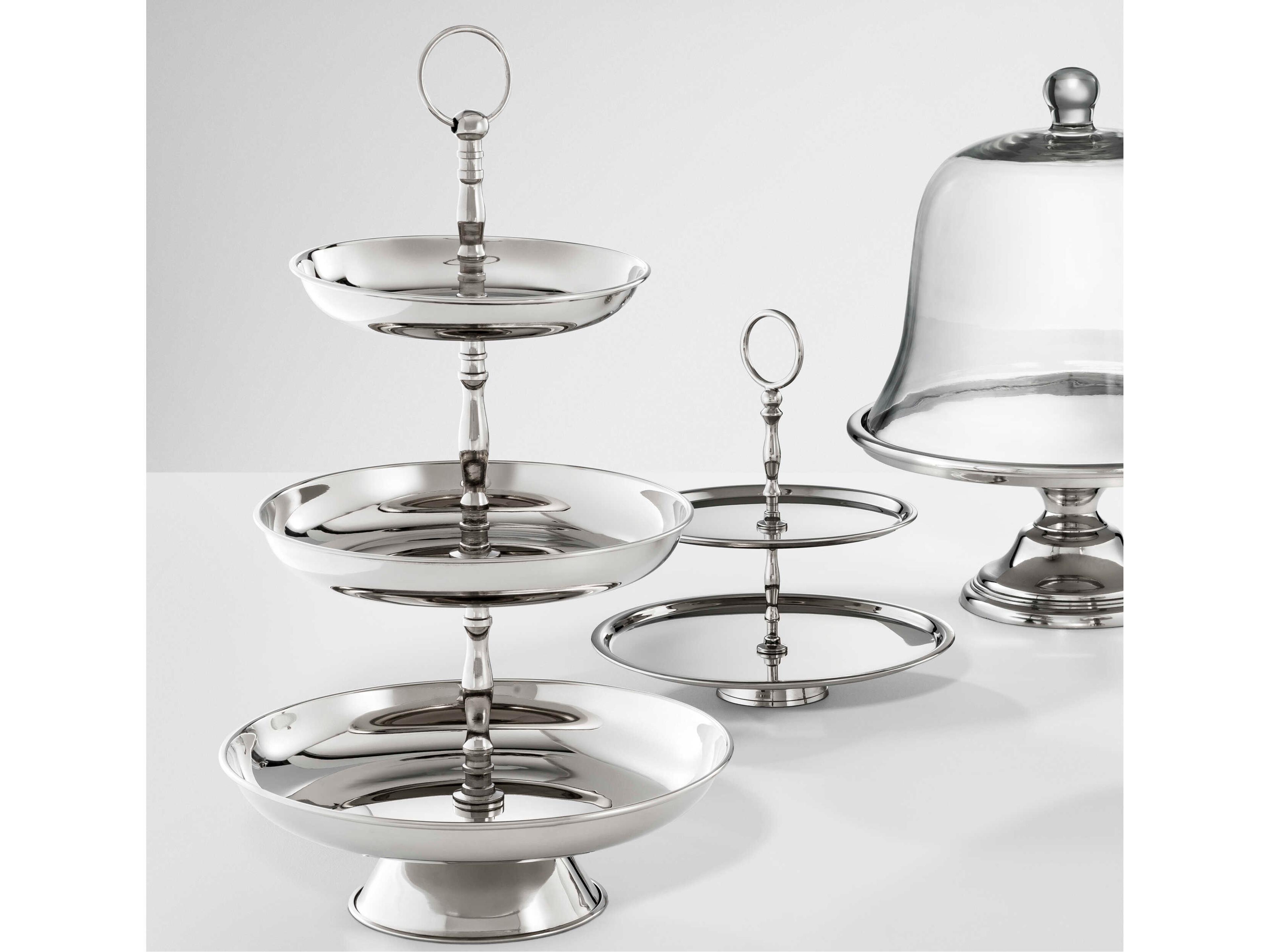 Eichholtz Oriole Nickel Layers Cake Standard