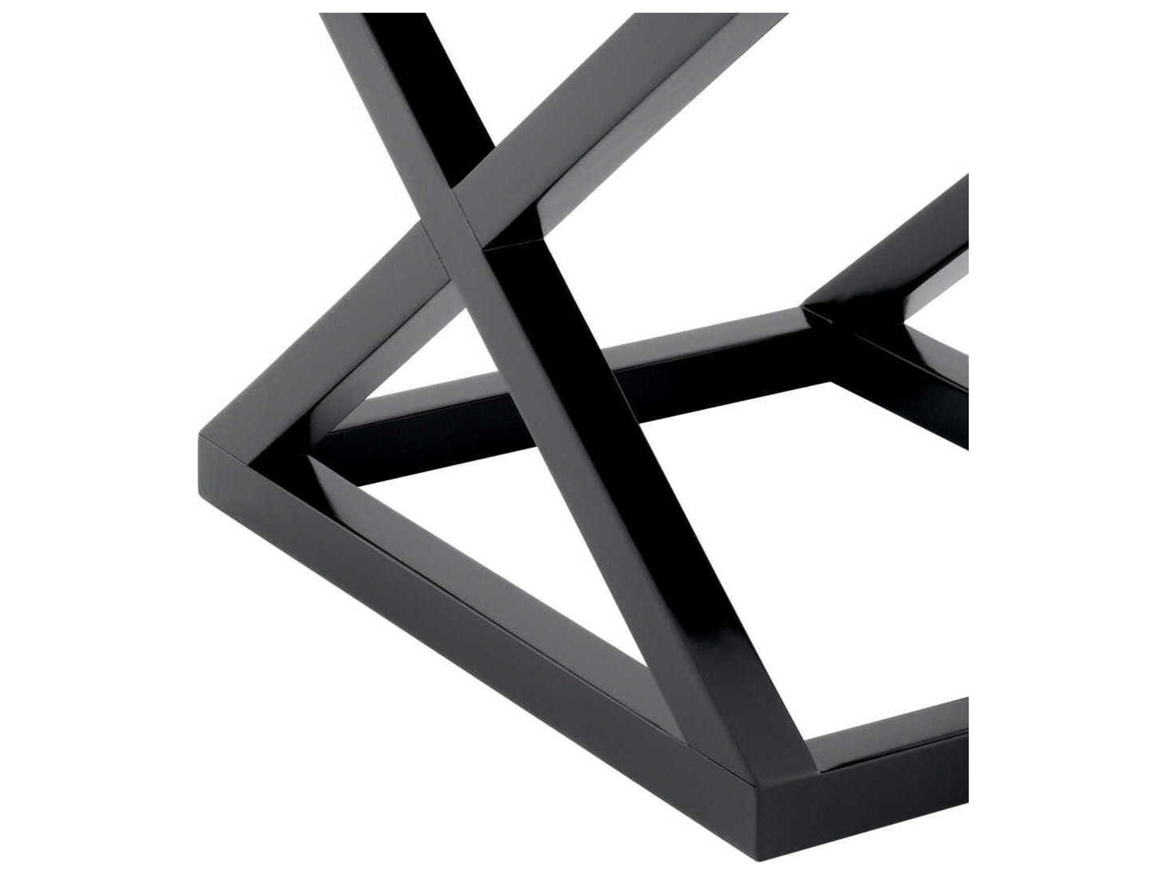 Eichholtz Mcarthur Waxed Black Side Table