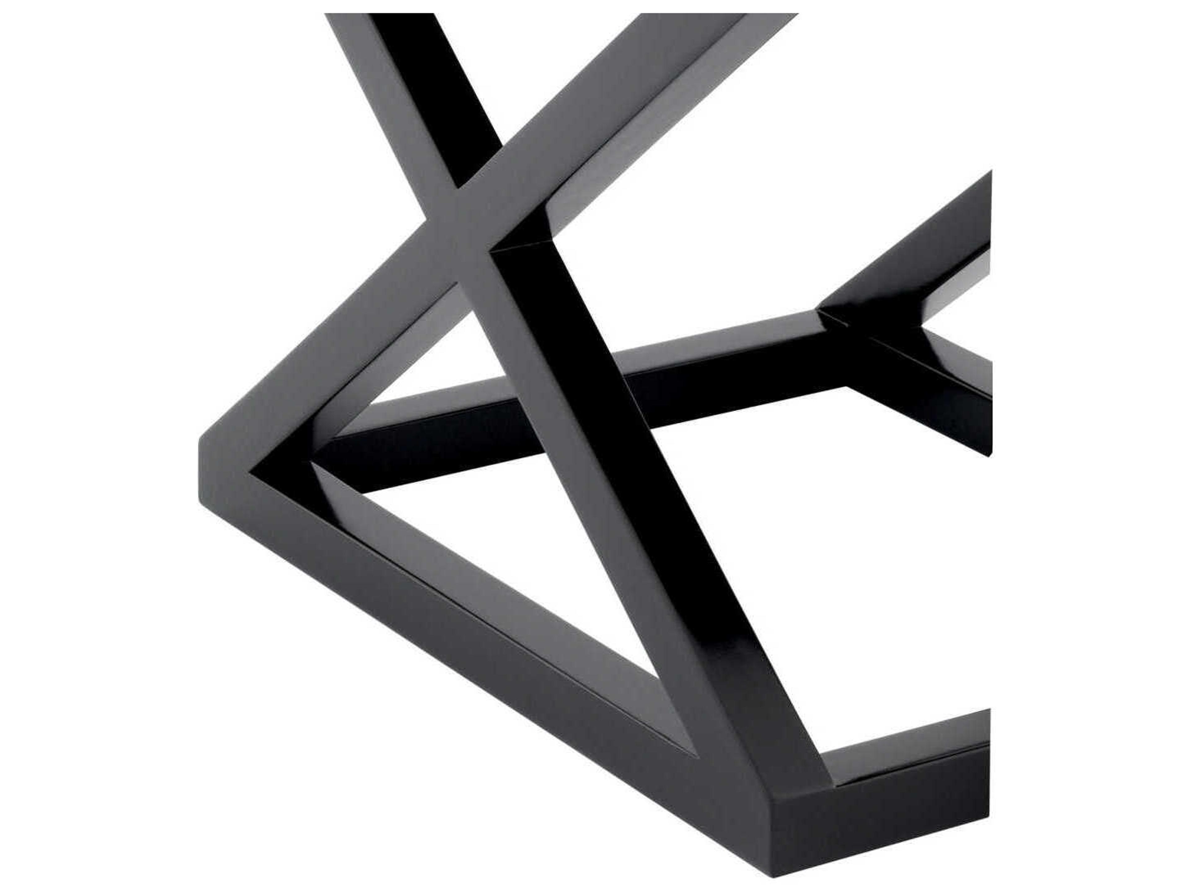 Eichholtz Mcarthur Waxed Black Side Table