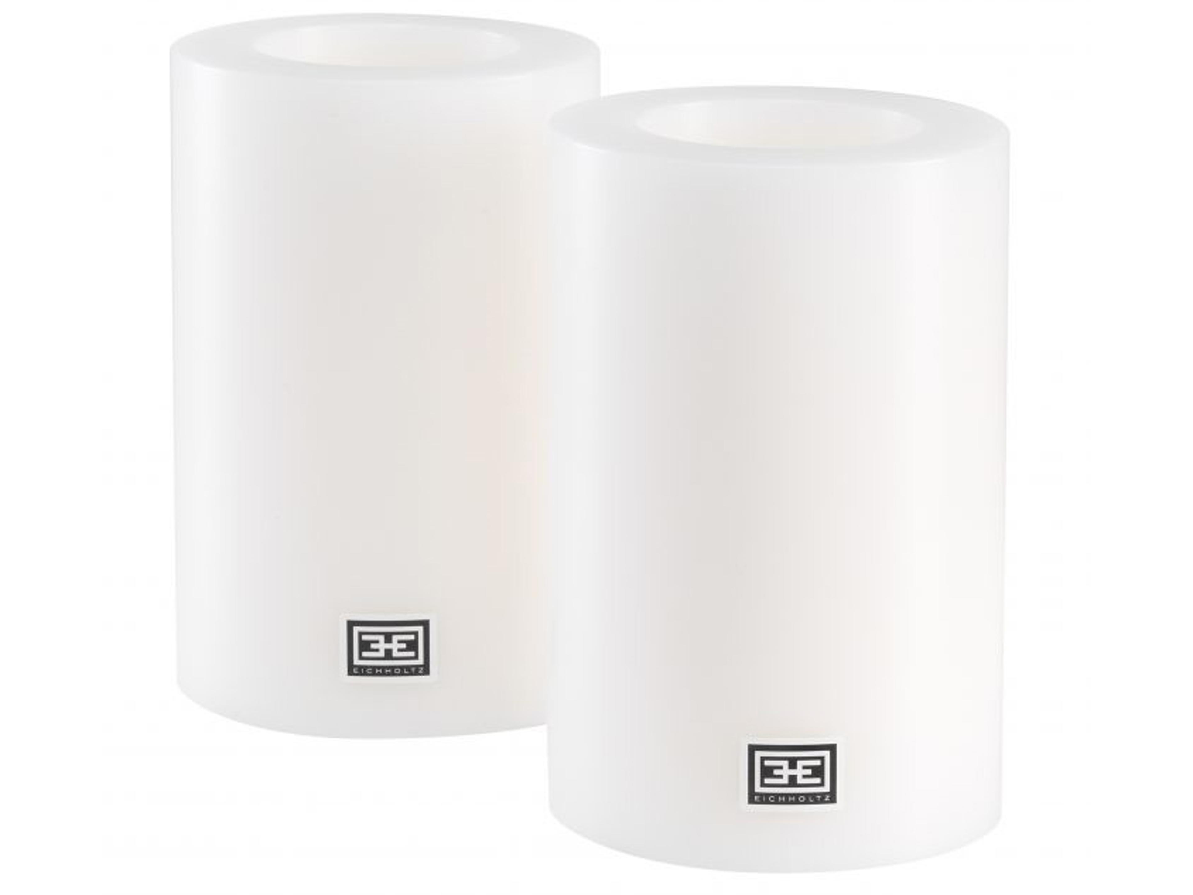 Eichholtz White Artificial Candle Set of 2