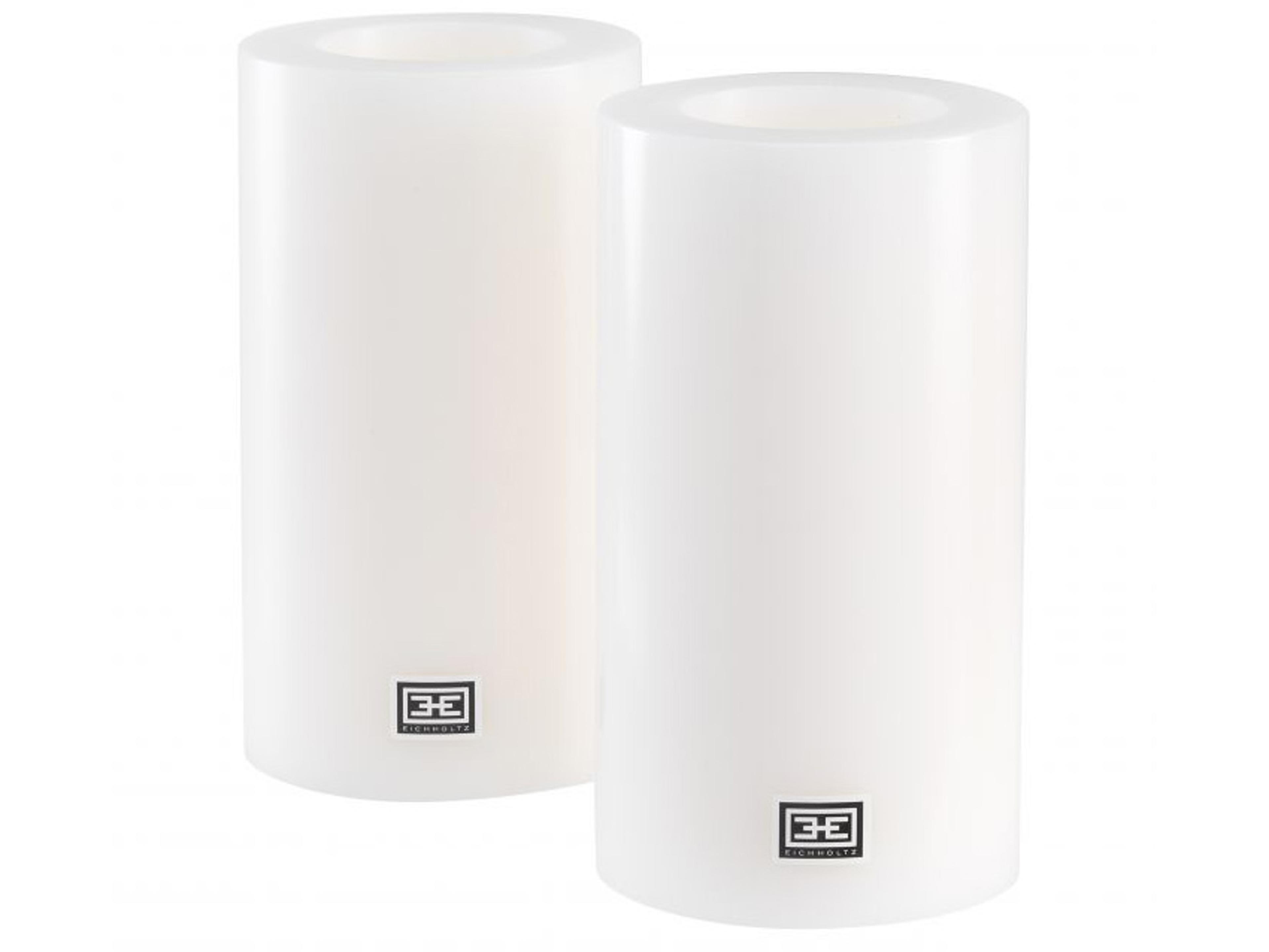 Eichholtz White Artificial Candle Set of 2