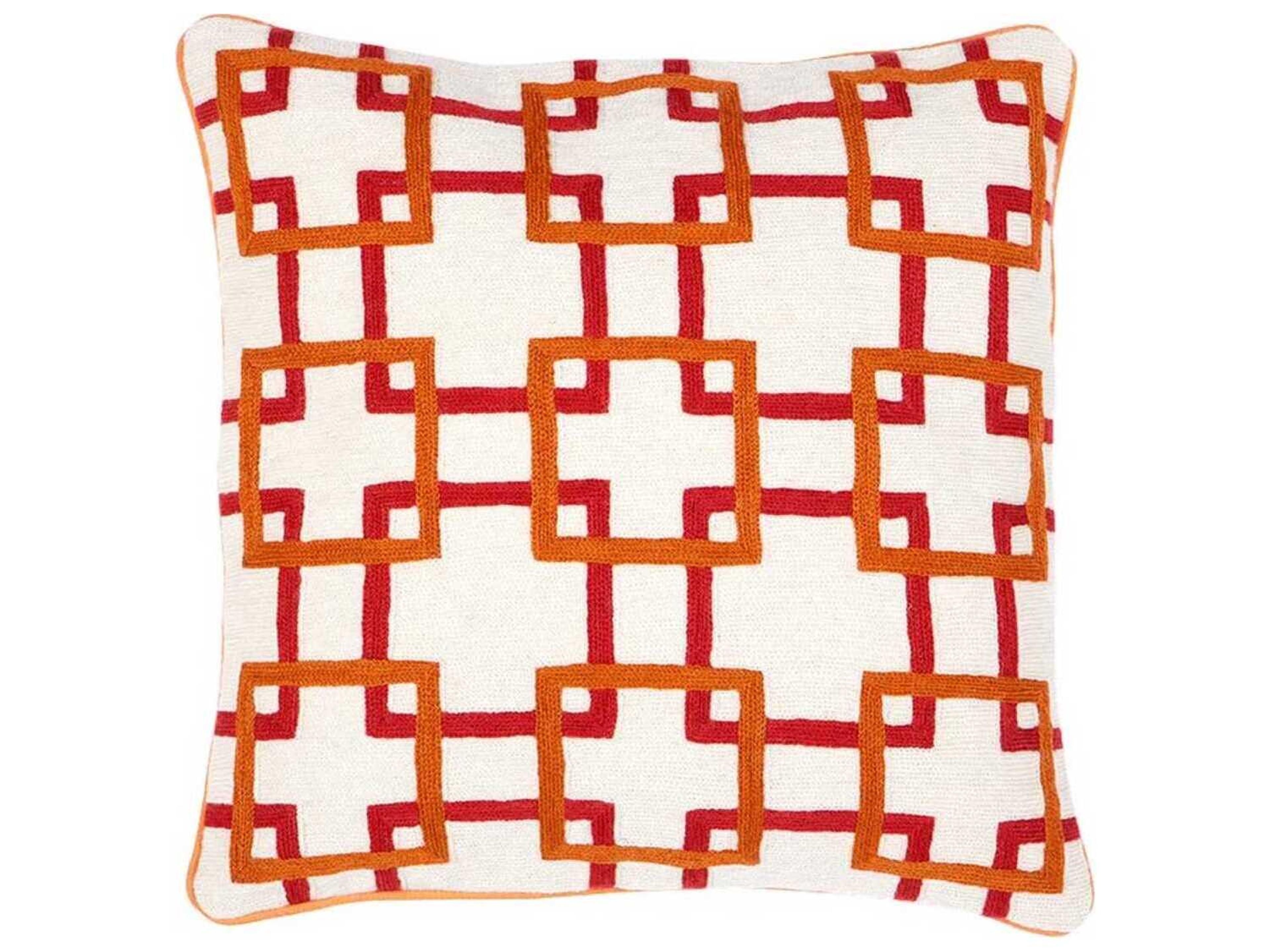 Bradbury Orange Cushion