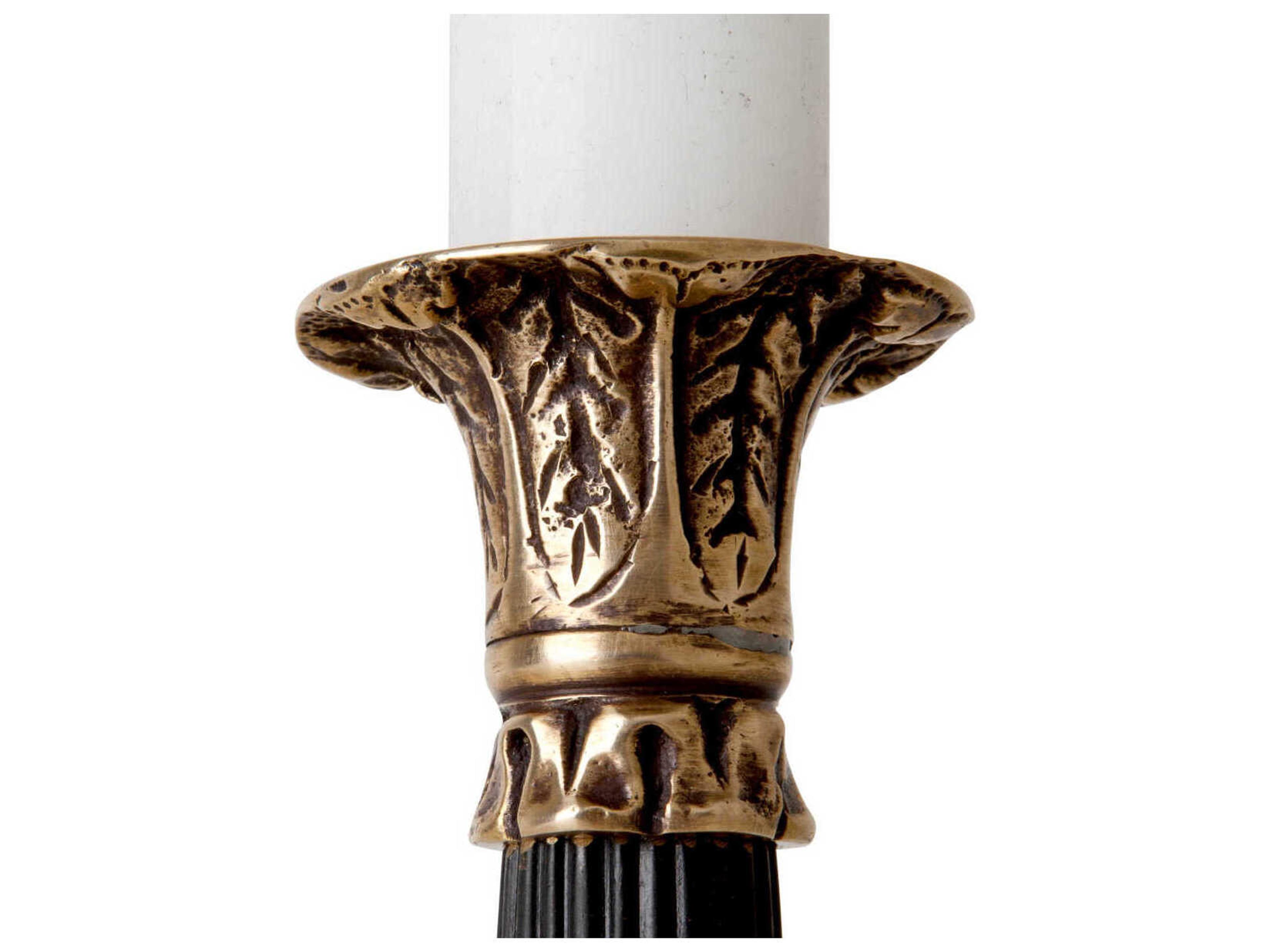 Eichholtz Perignon Vintage Brass Candle Holder