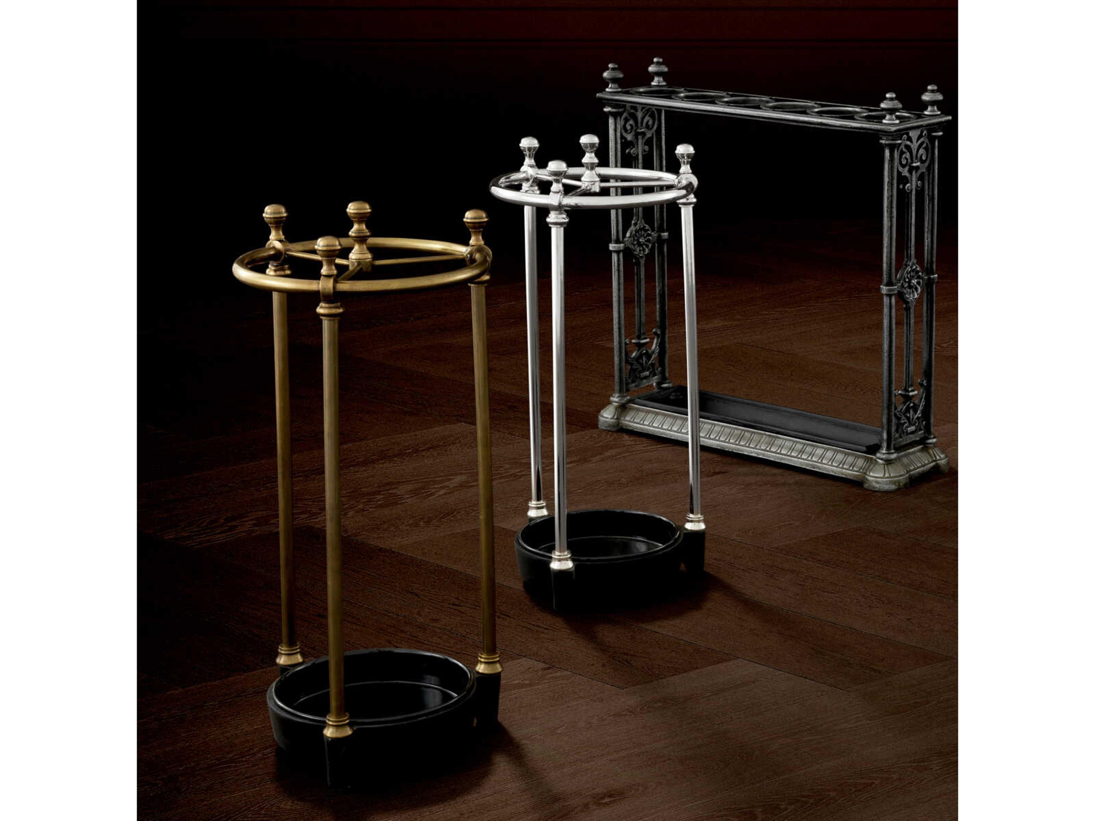 Eichholtz Artman Antique Brass Umbrella Stand