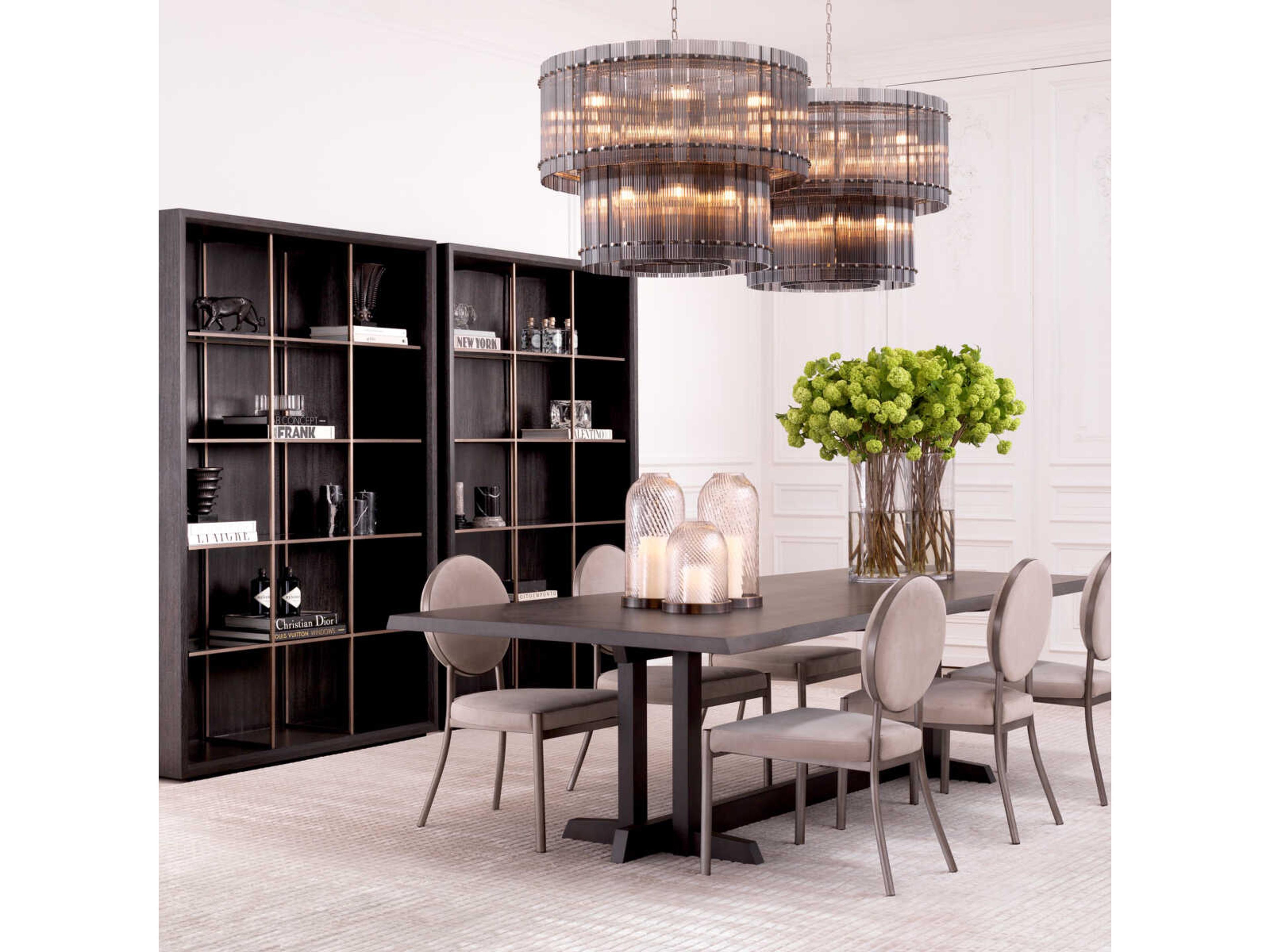 Eichholtz Bronze Patina On Marble Base Panther